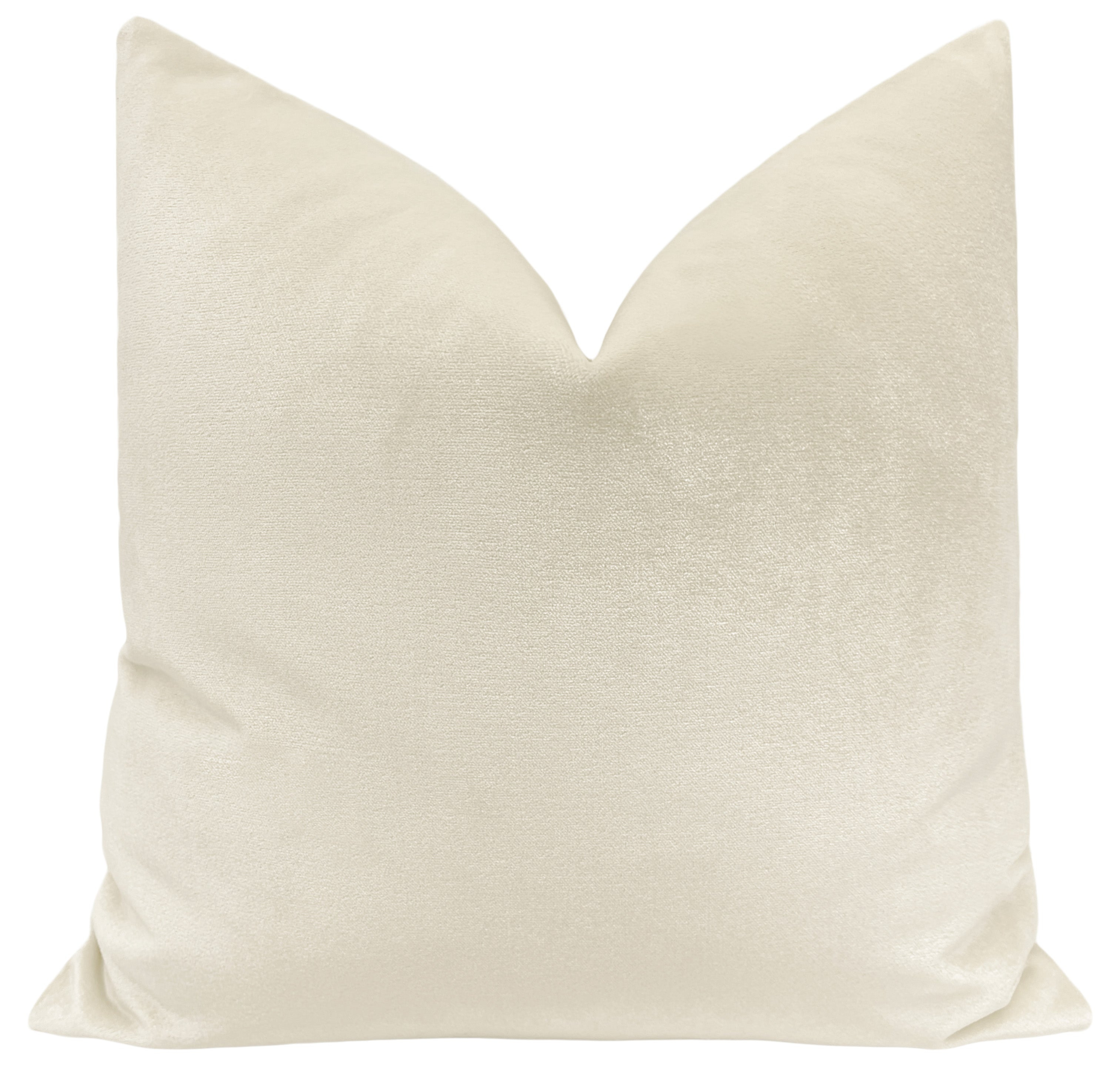VENETIAN VELVET // ALABASTER - 22" X 22" - Little Design Company