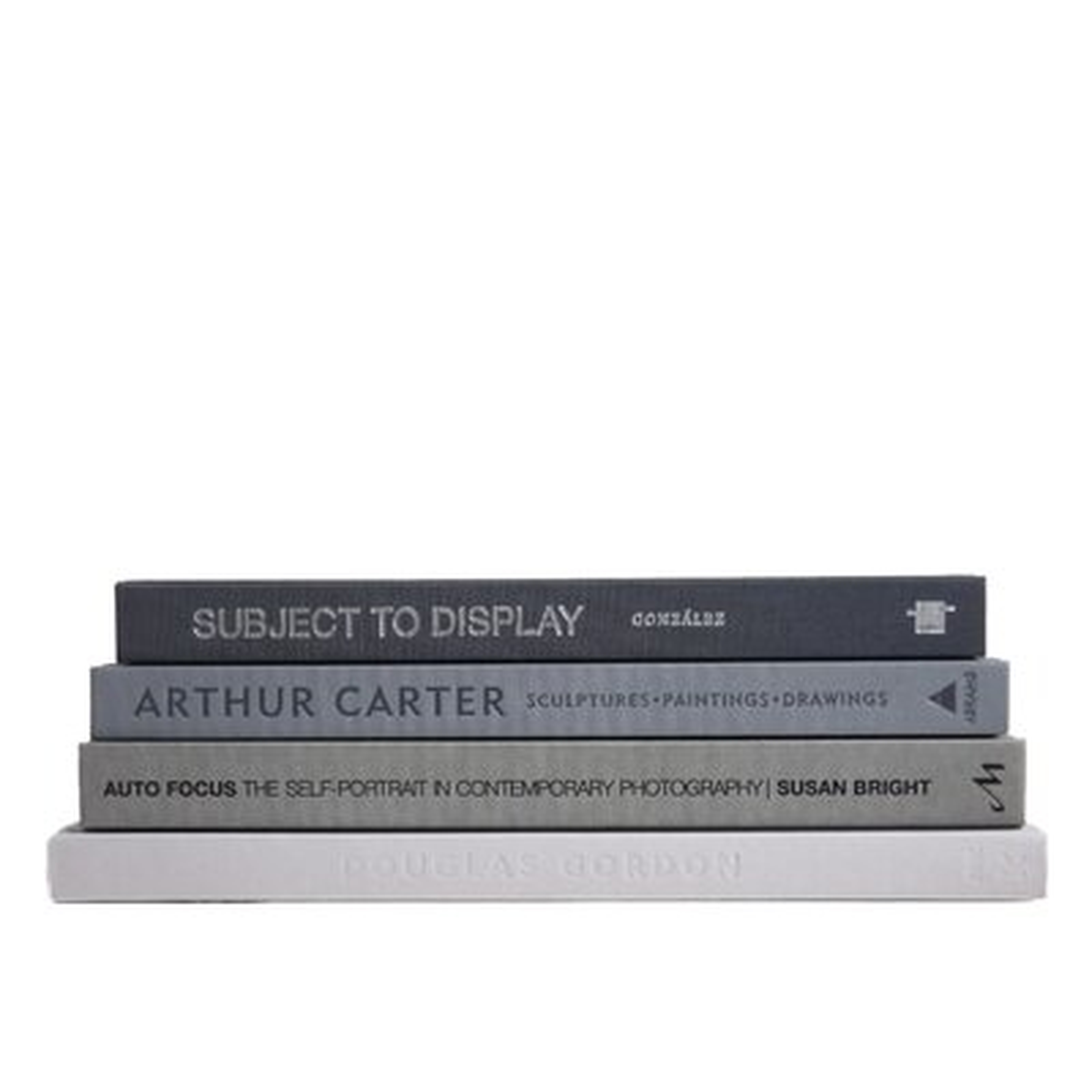 4 Piece Granite Stak Authentic Decorative Book Set - Wayfair