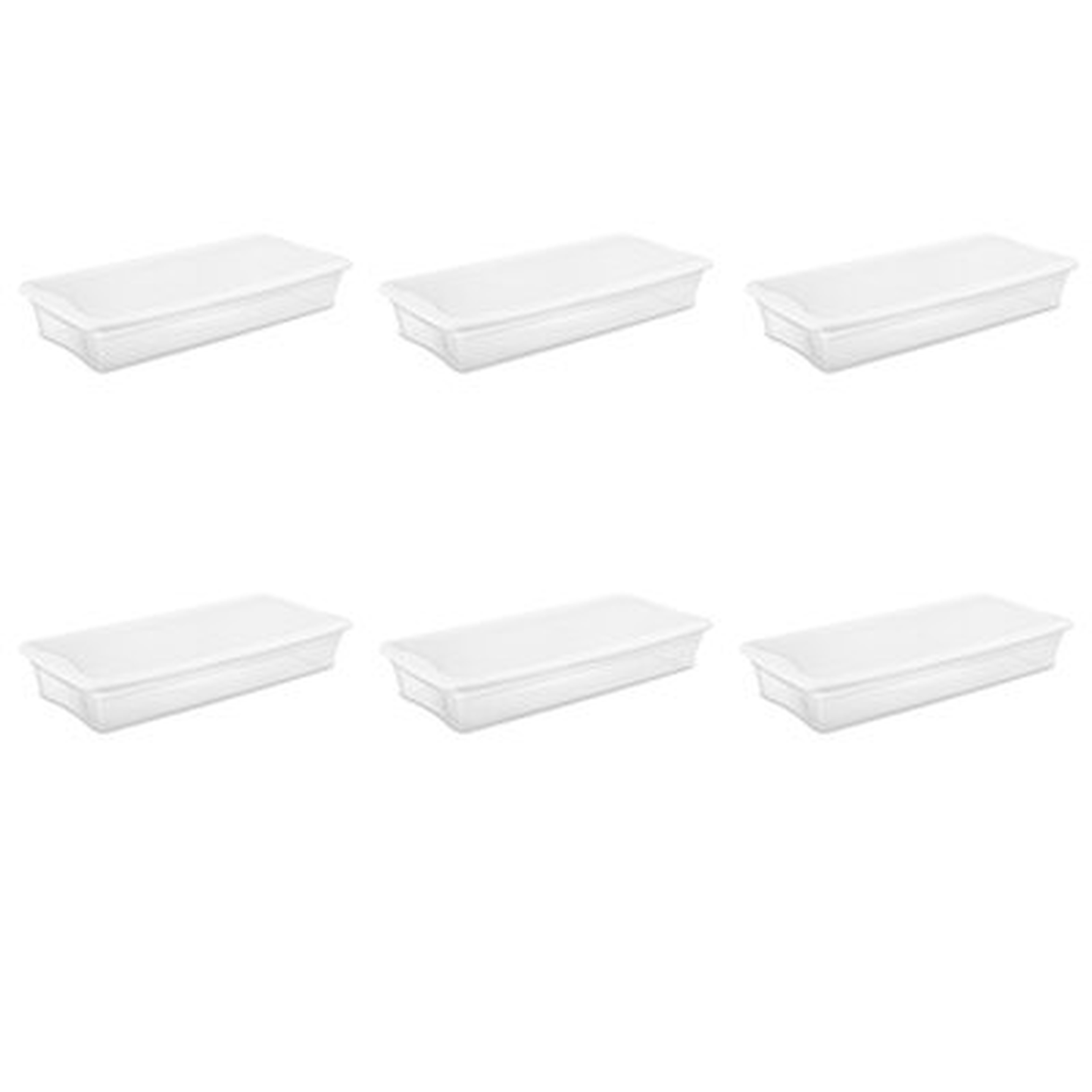 Sterilite Lightweight Under Bed Storage Box Container with Lid - Wayfair