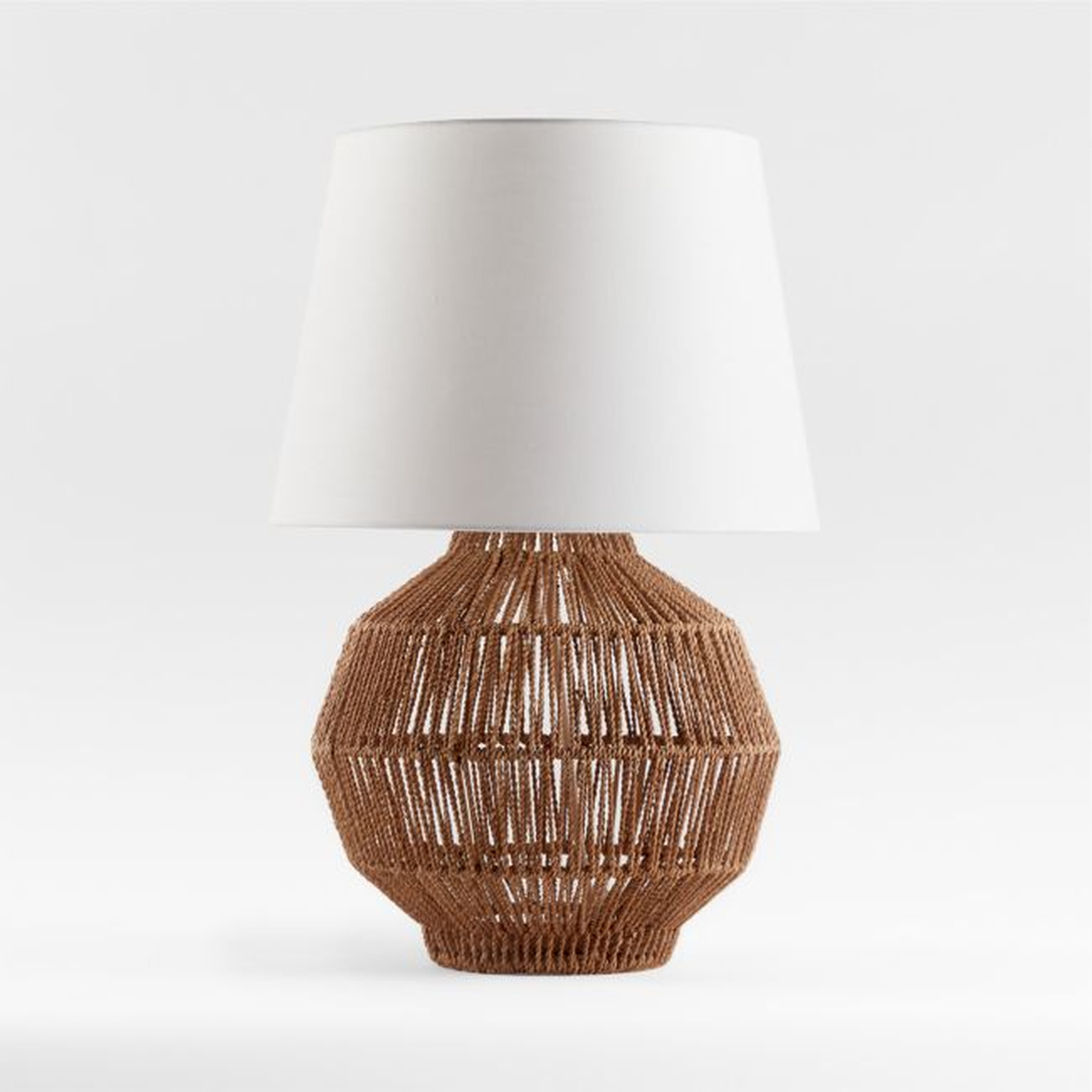 Cabo Woven Table Lamp FINAL SALE - Crate and Barrel