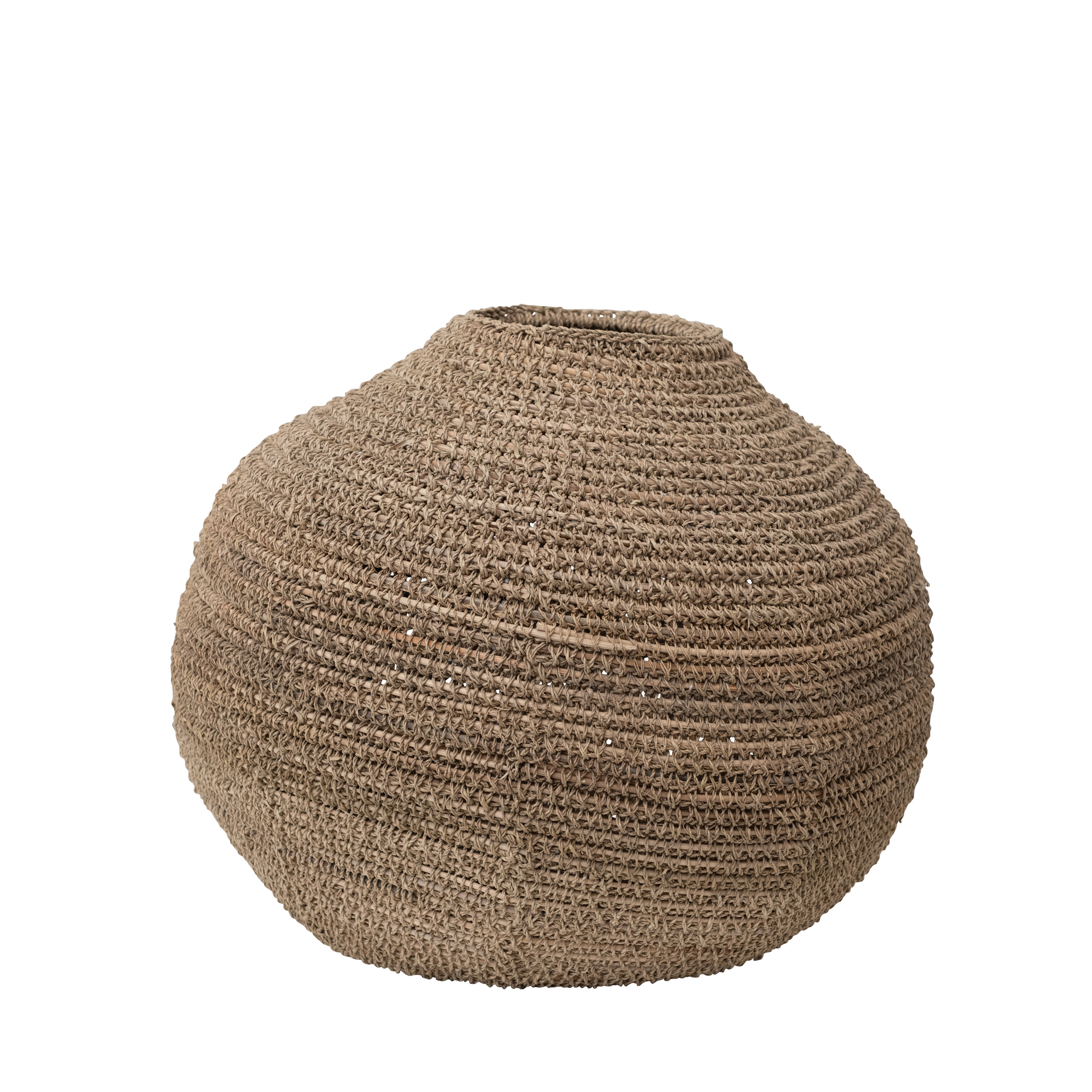  Decorative Handwoven Rattan Basket, Natural - Creative Co-Op