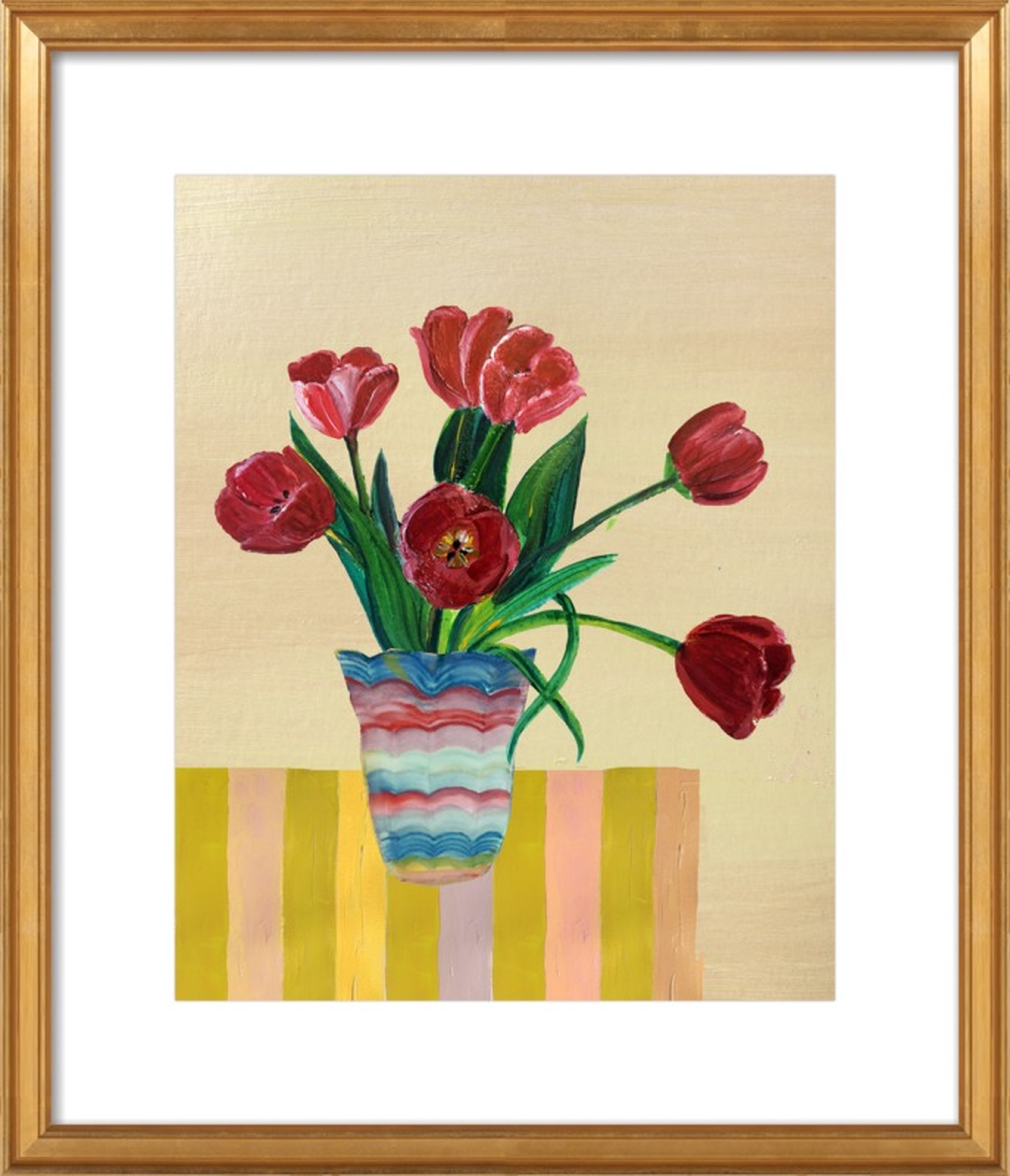 Spring tulips by Ruti Shaashua for Artfully Walls - Artfully Walls