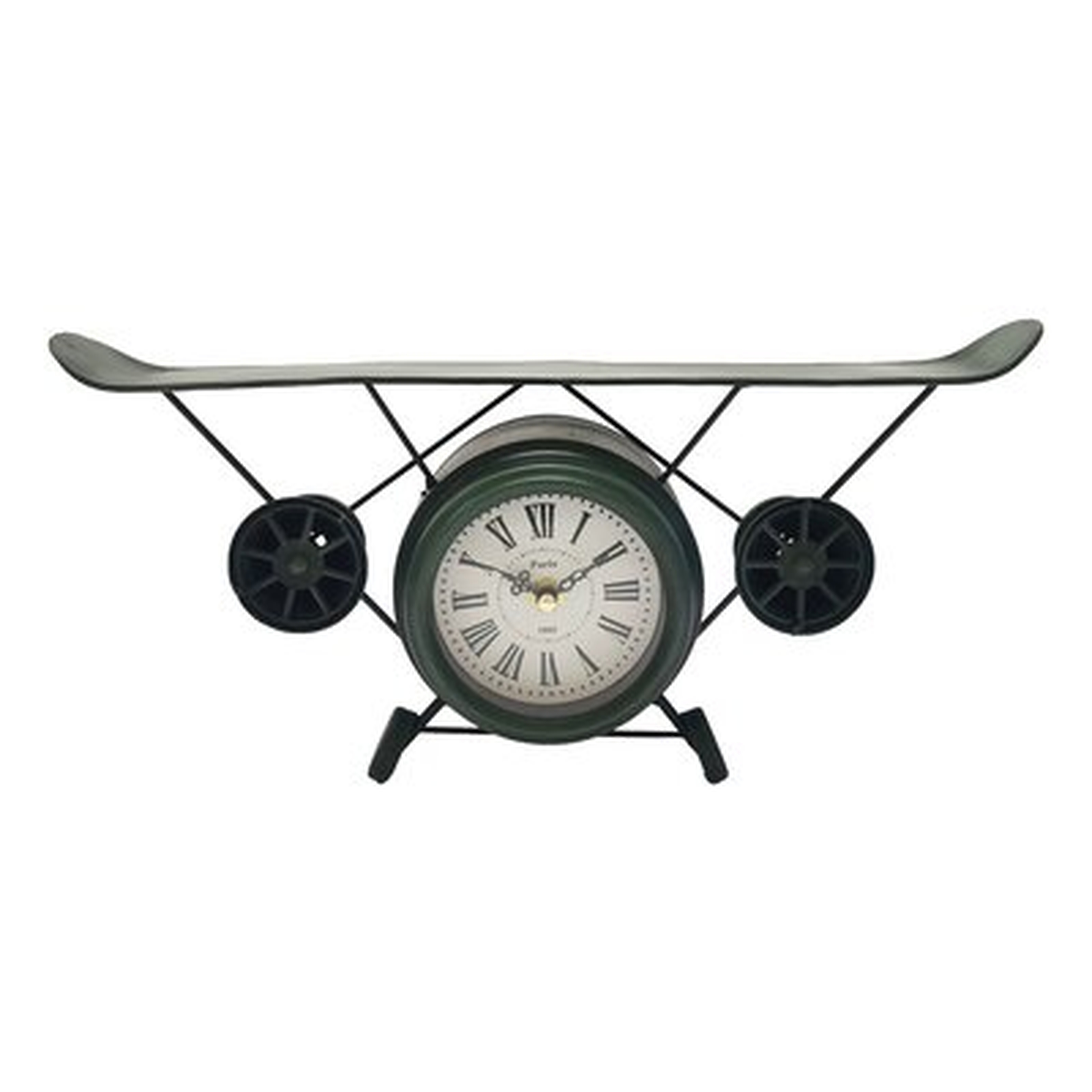 Airplane Table Clock - Wayfair