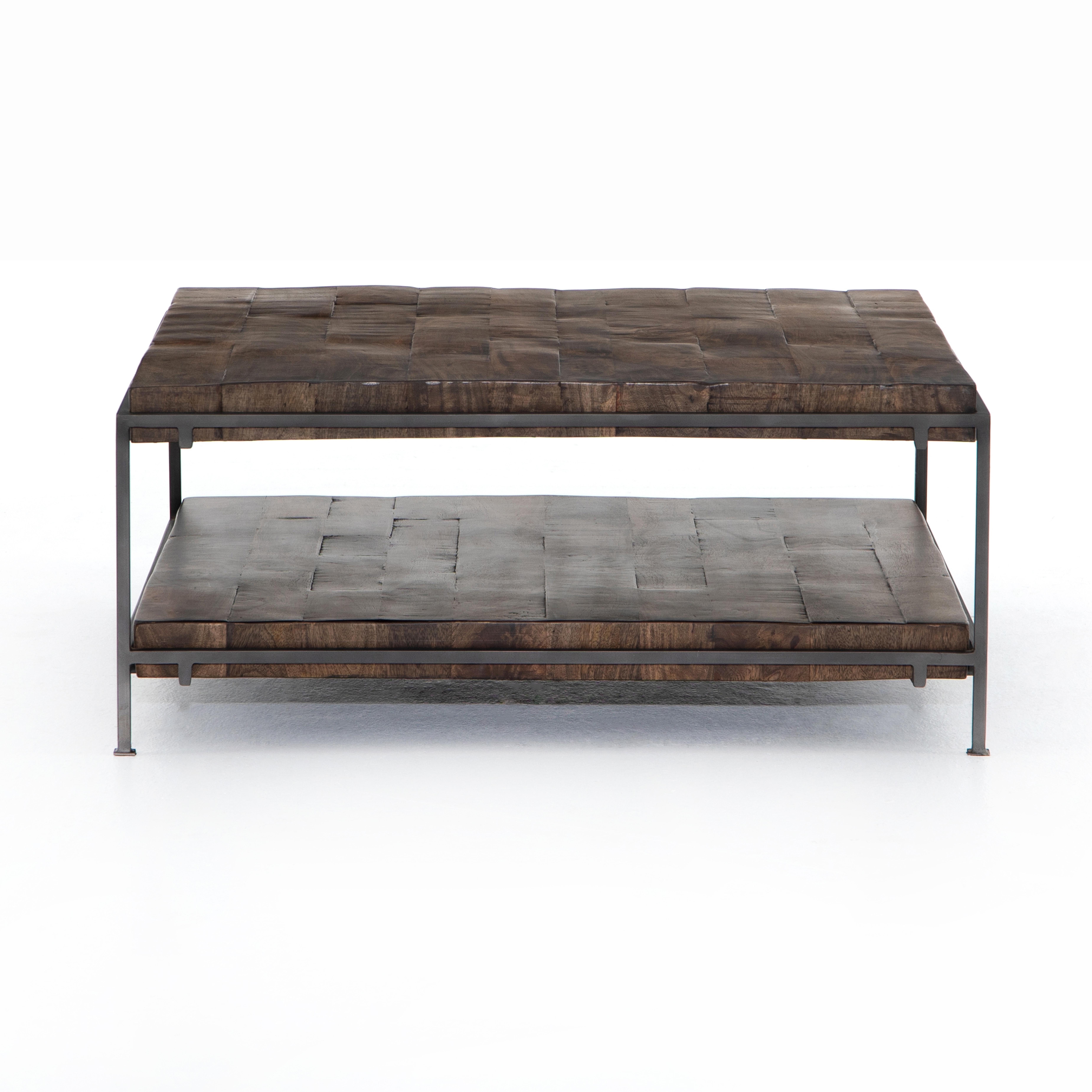 Simien Square Coffee Table-Dark Iron - Four Hands