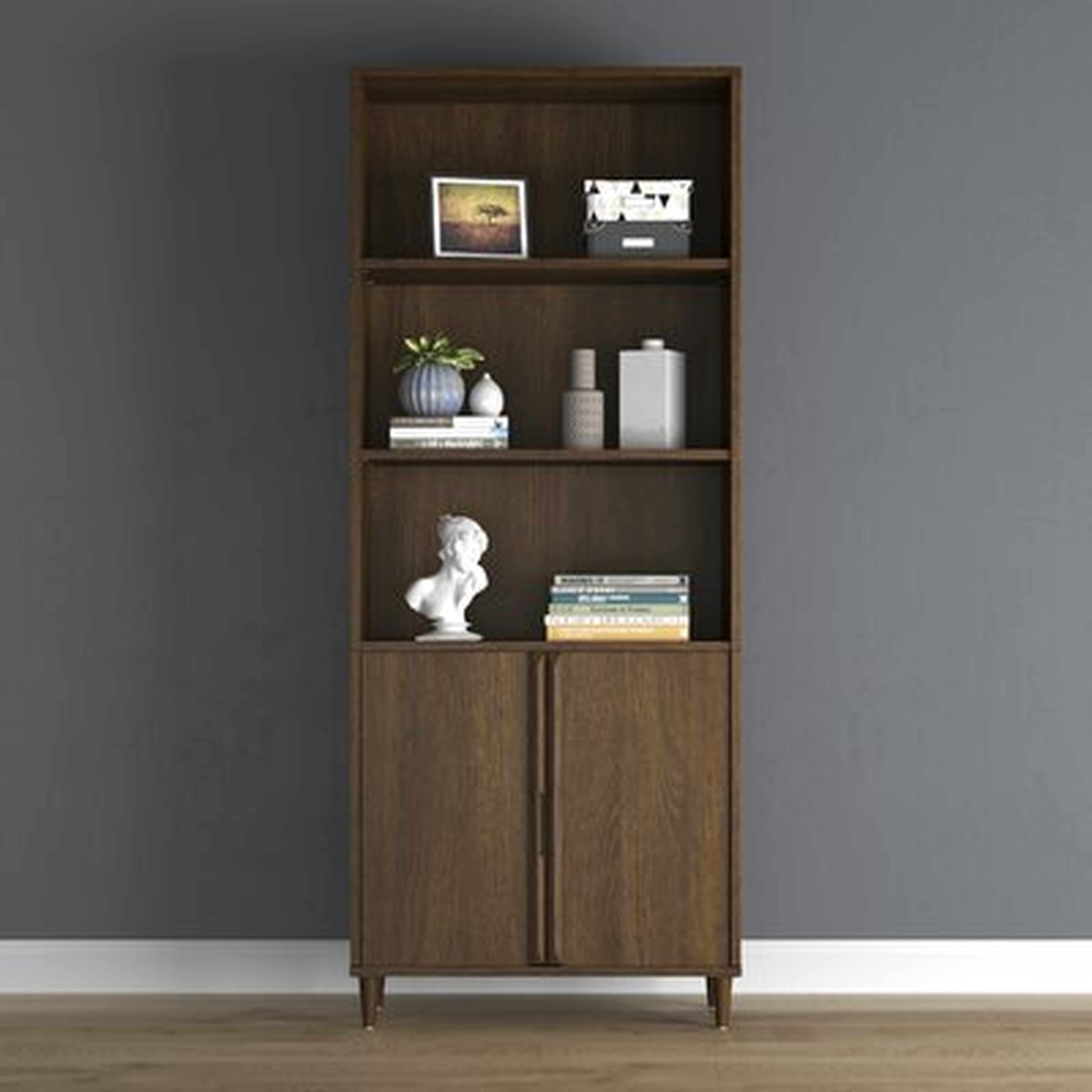 Elston 71.85" H x 29.29" W Wood Standard Bookcase - Wayfair