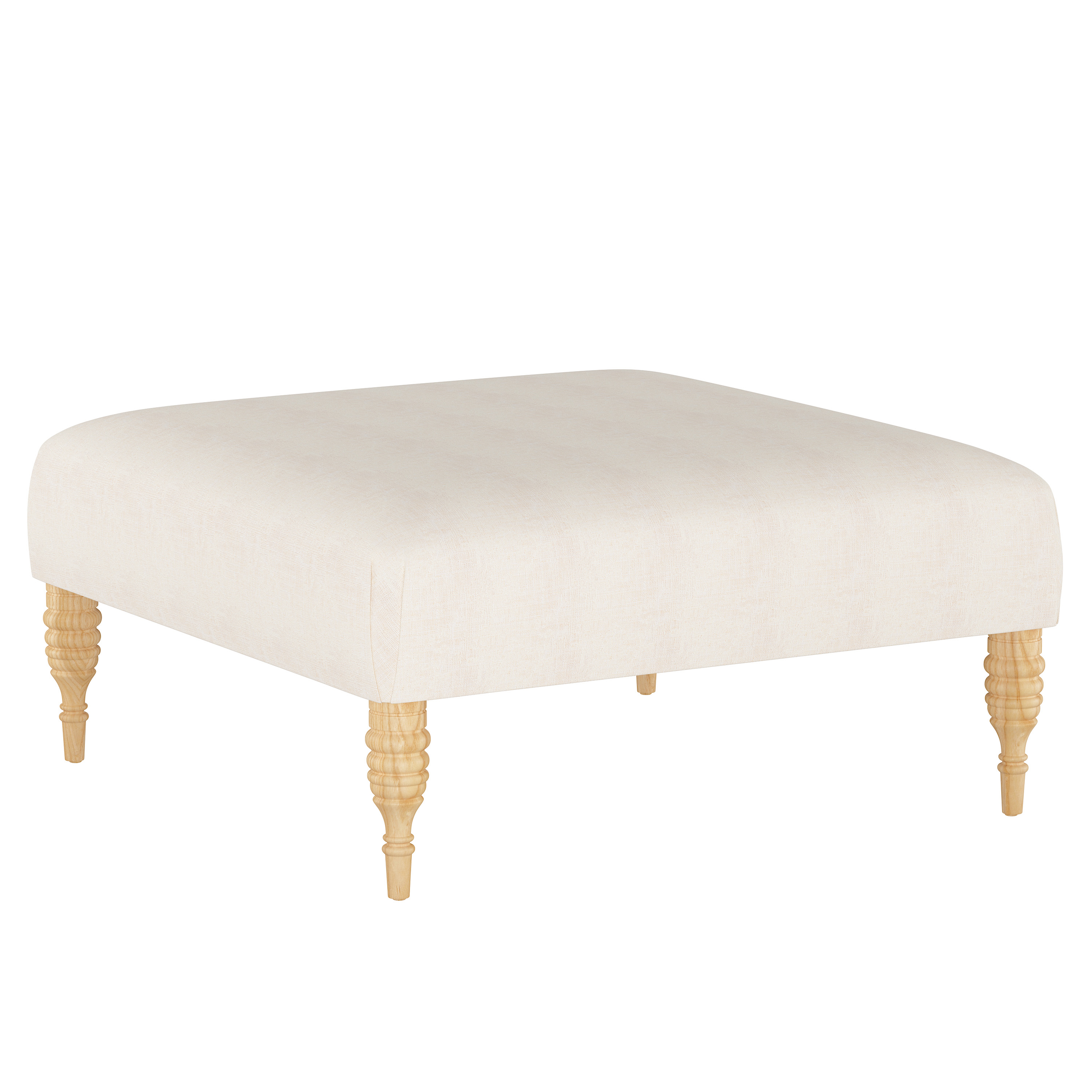 Algren Cocktail Ottoman with Turned Legs - Skyline Furniture