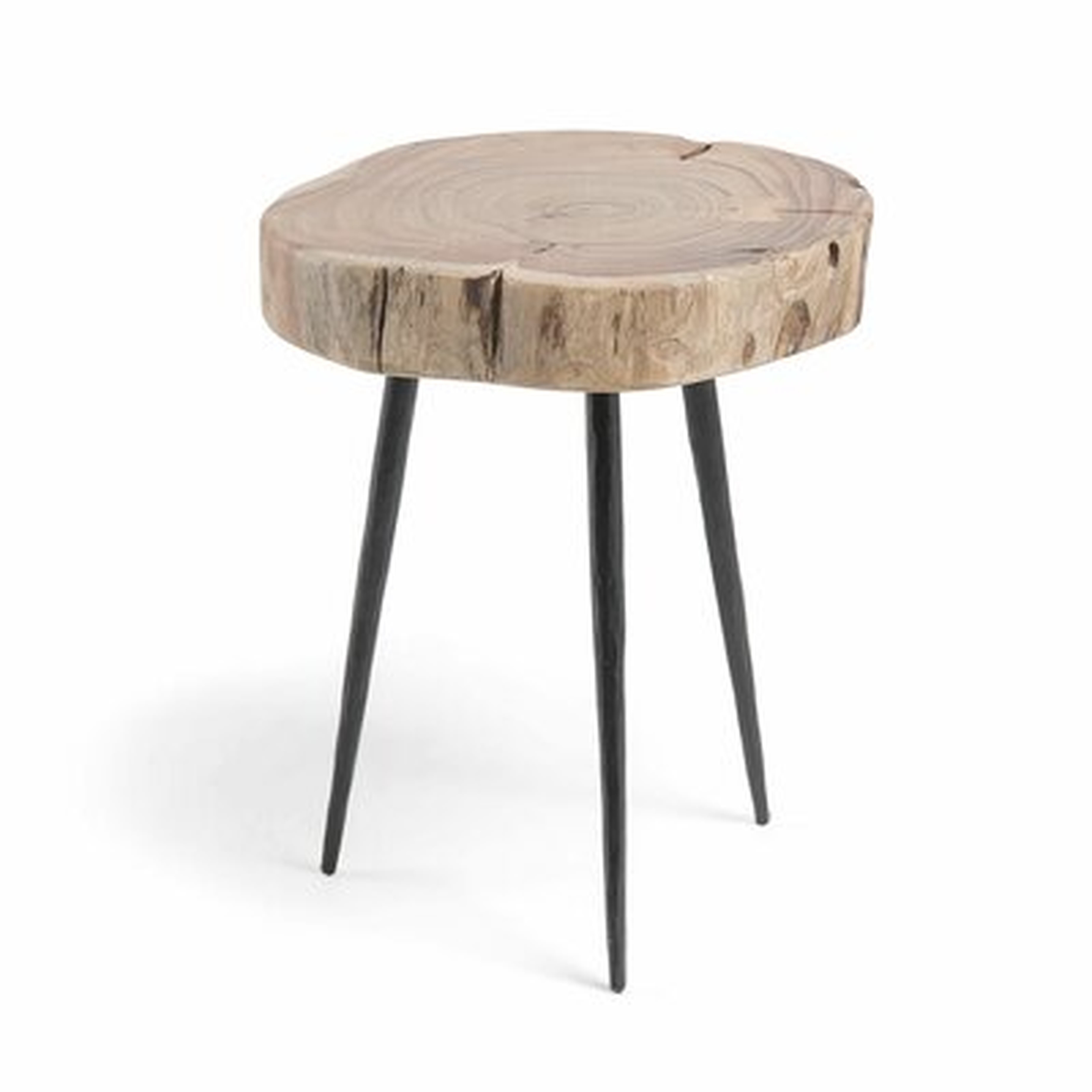 Adalynn Solid Wood 3 Legs End Table - Wayfair