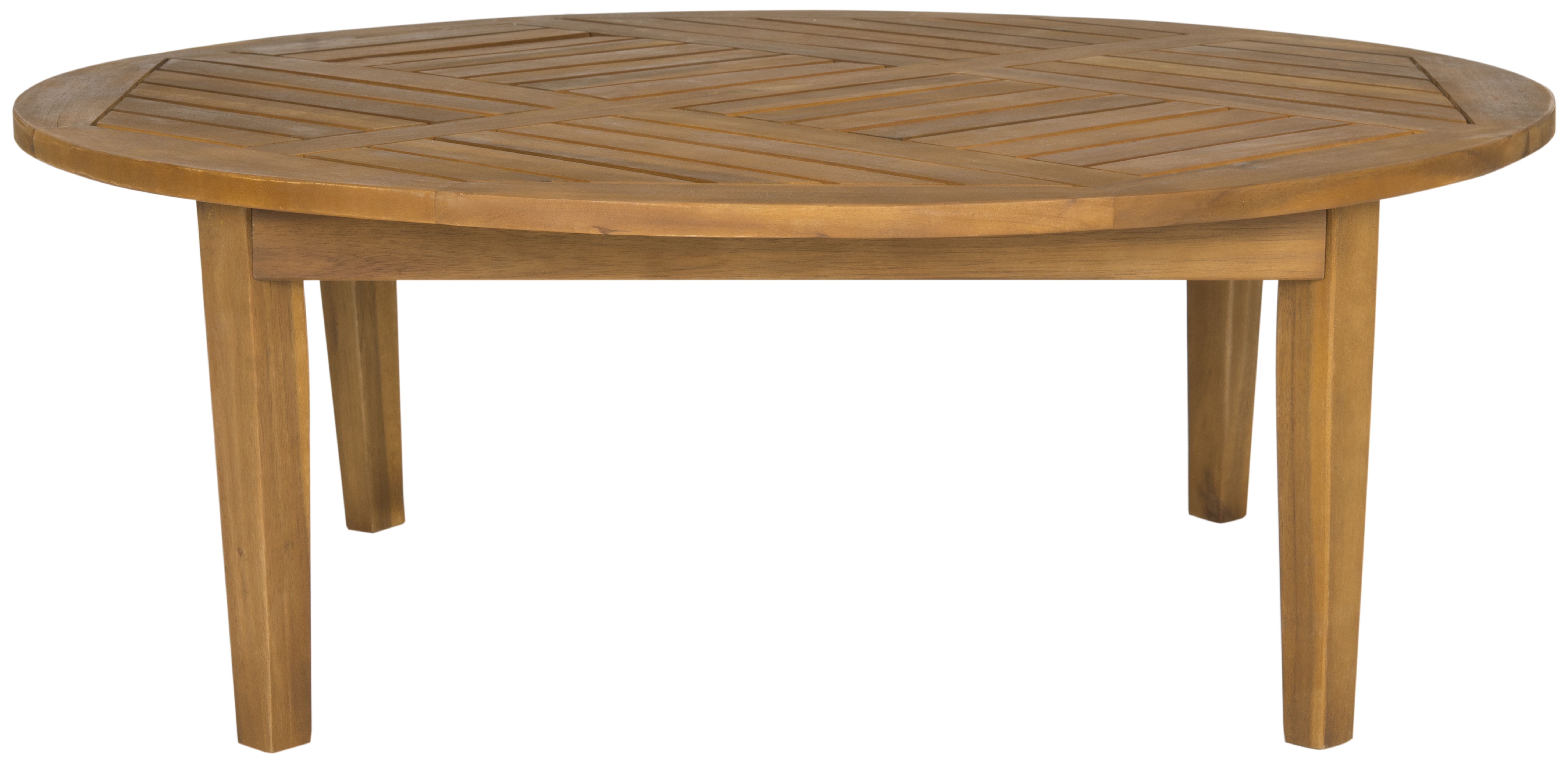 Danville Round Table - Natural - Safavieh - Safavieh