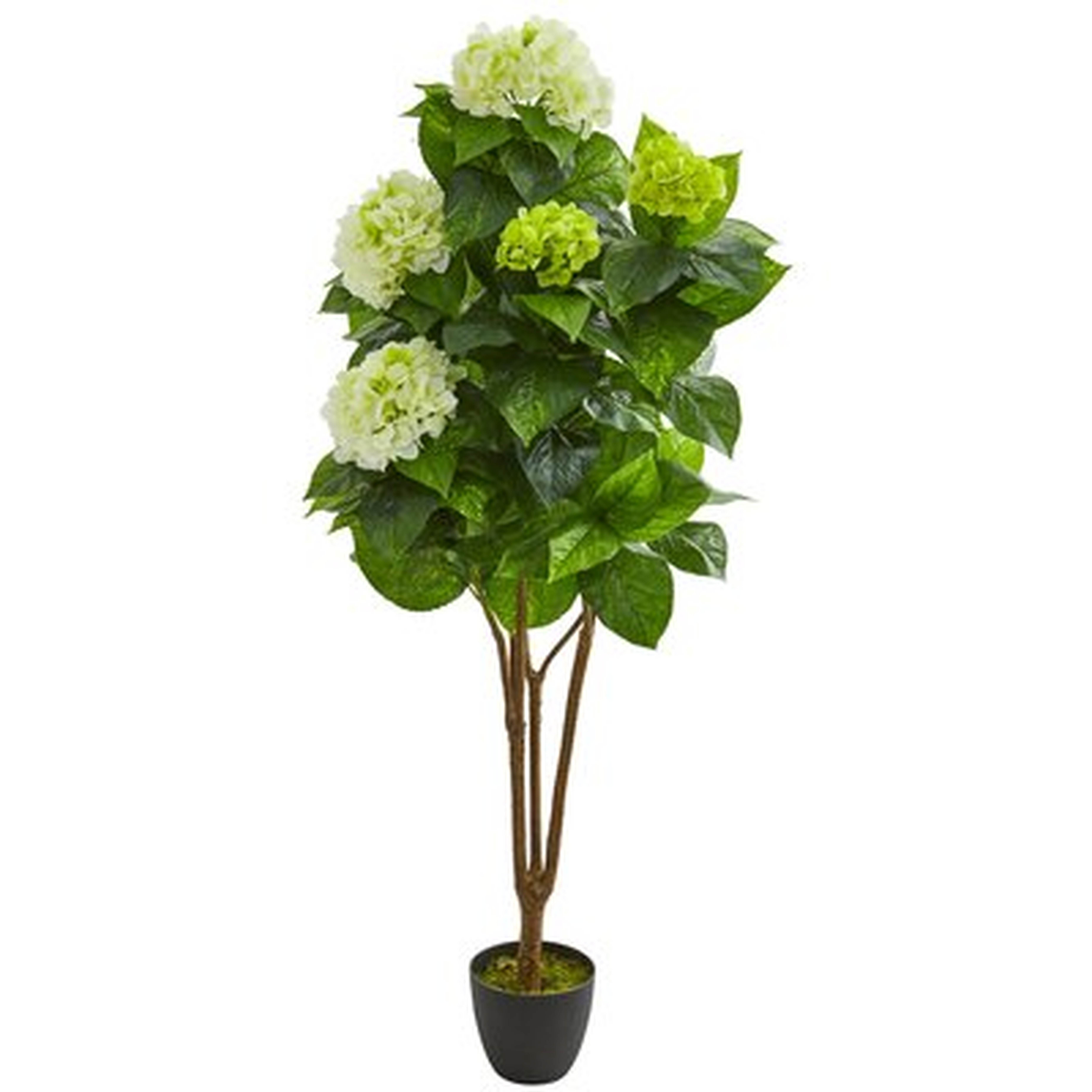 5’ Hydrangea Artificial Plant - Wayfair