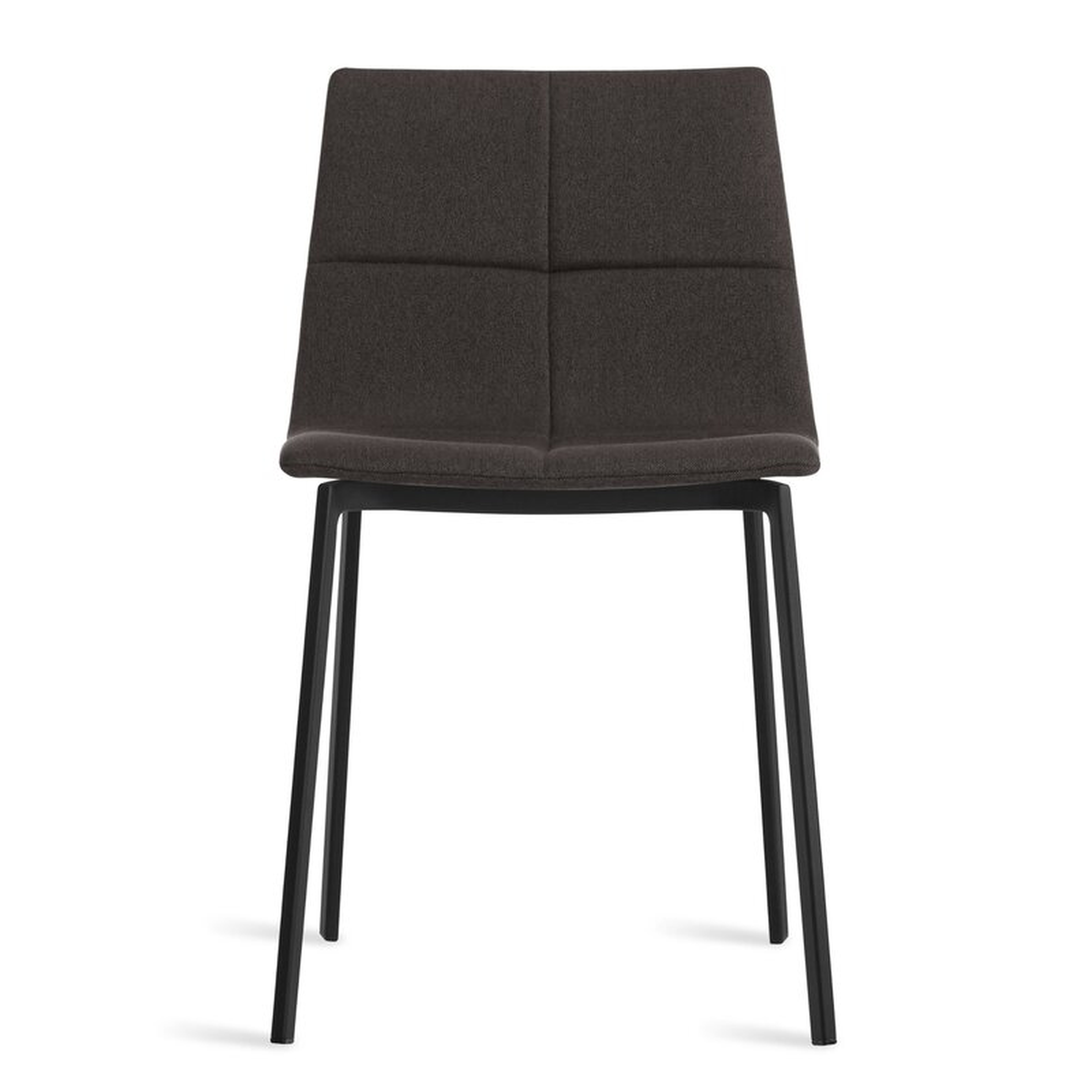 Blu Dot Between Us Dining Chair Upholstery Color: Gunmetal - Perigold