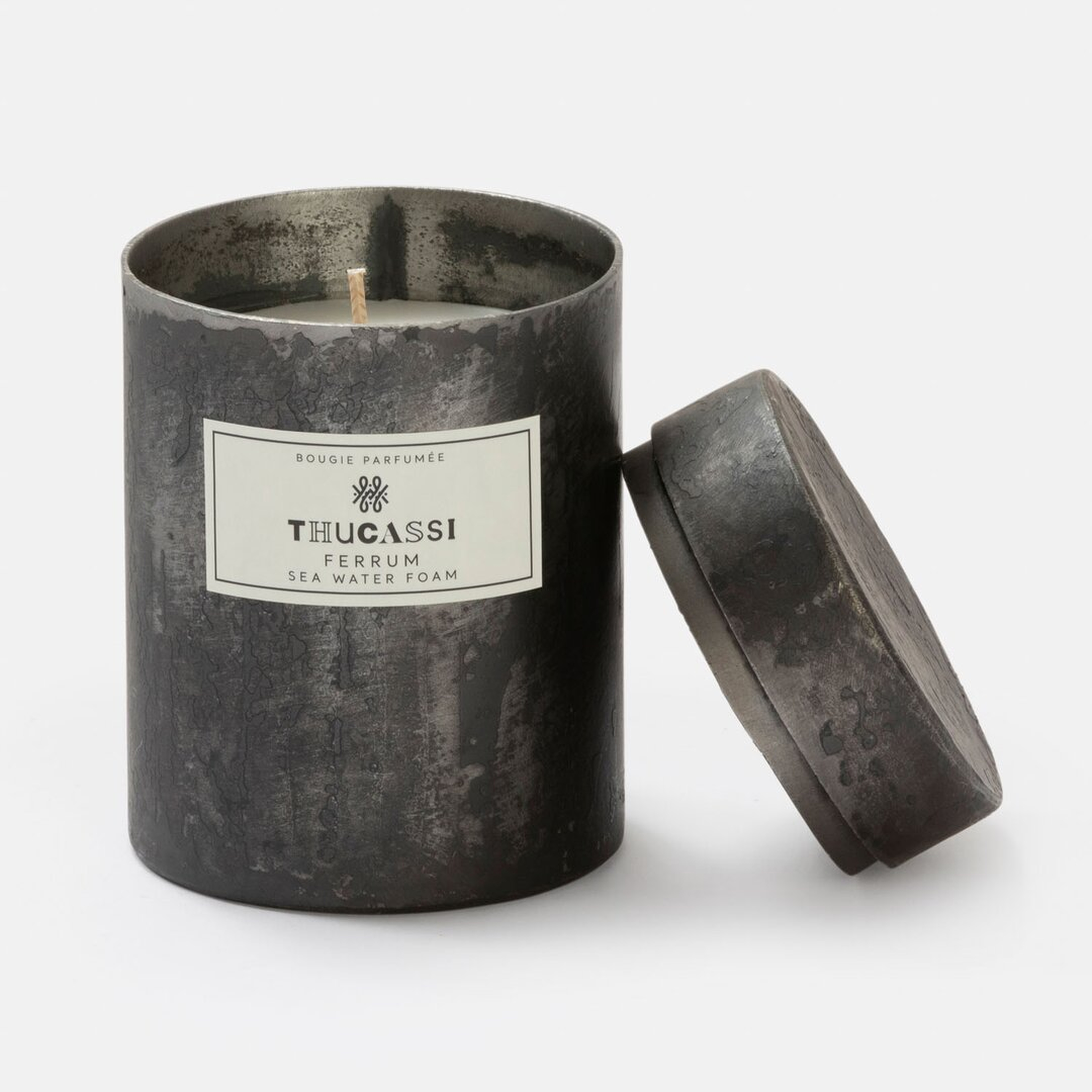 Thucassi Ferrum Scented Jar Candle - Perigold