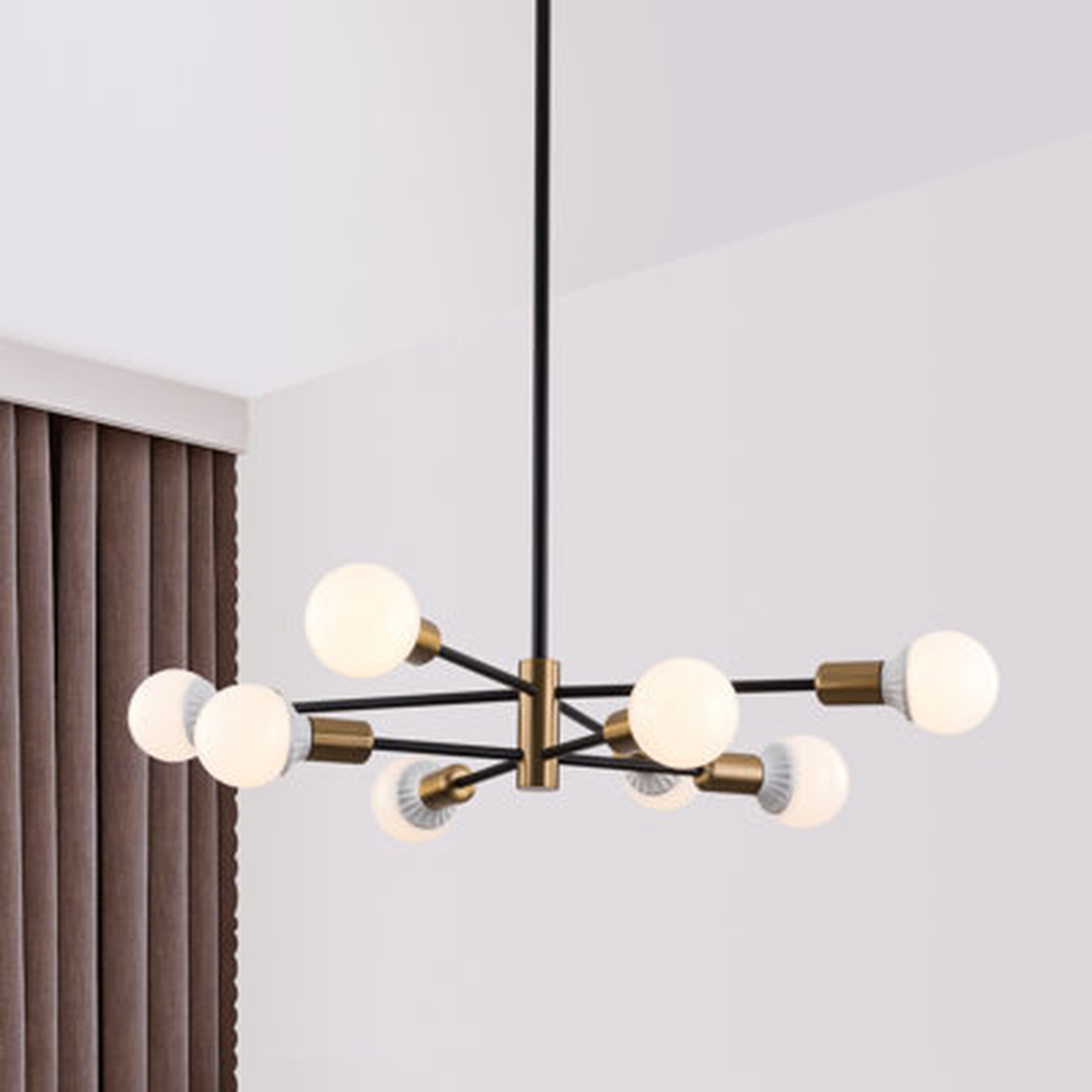 8 - Light Sputnik Sputnik Chandelier - Wayfair
