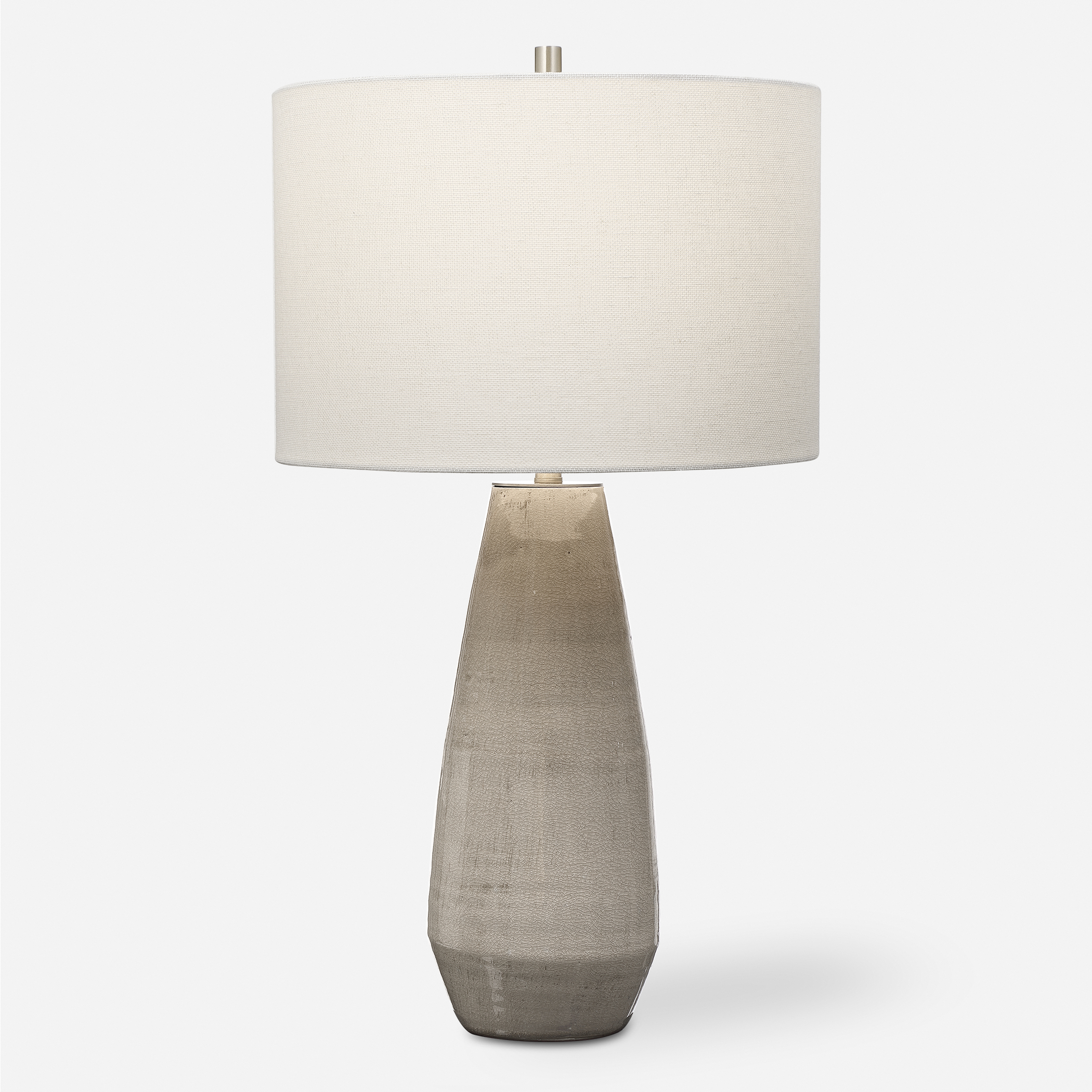 Volterra Taupe-Gray Table Lamp - Uttermost