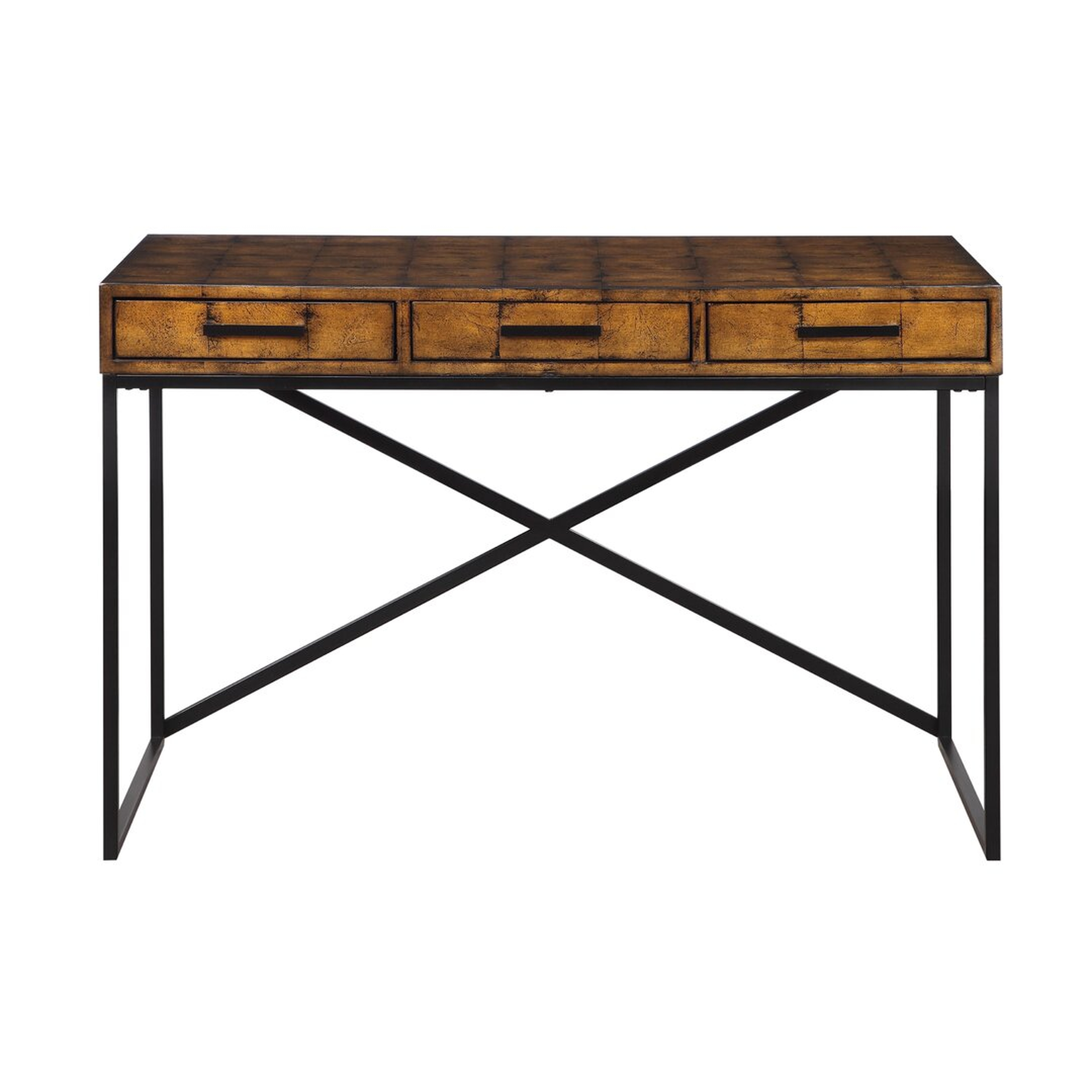 "Coast to Coast Accents Three Drawer Writing Desk" - Perigold