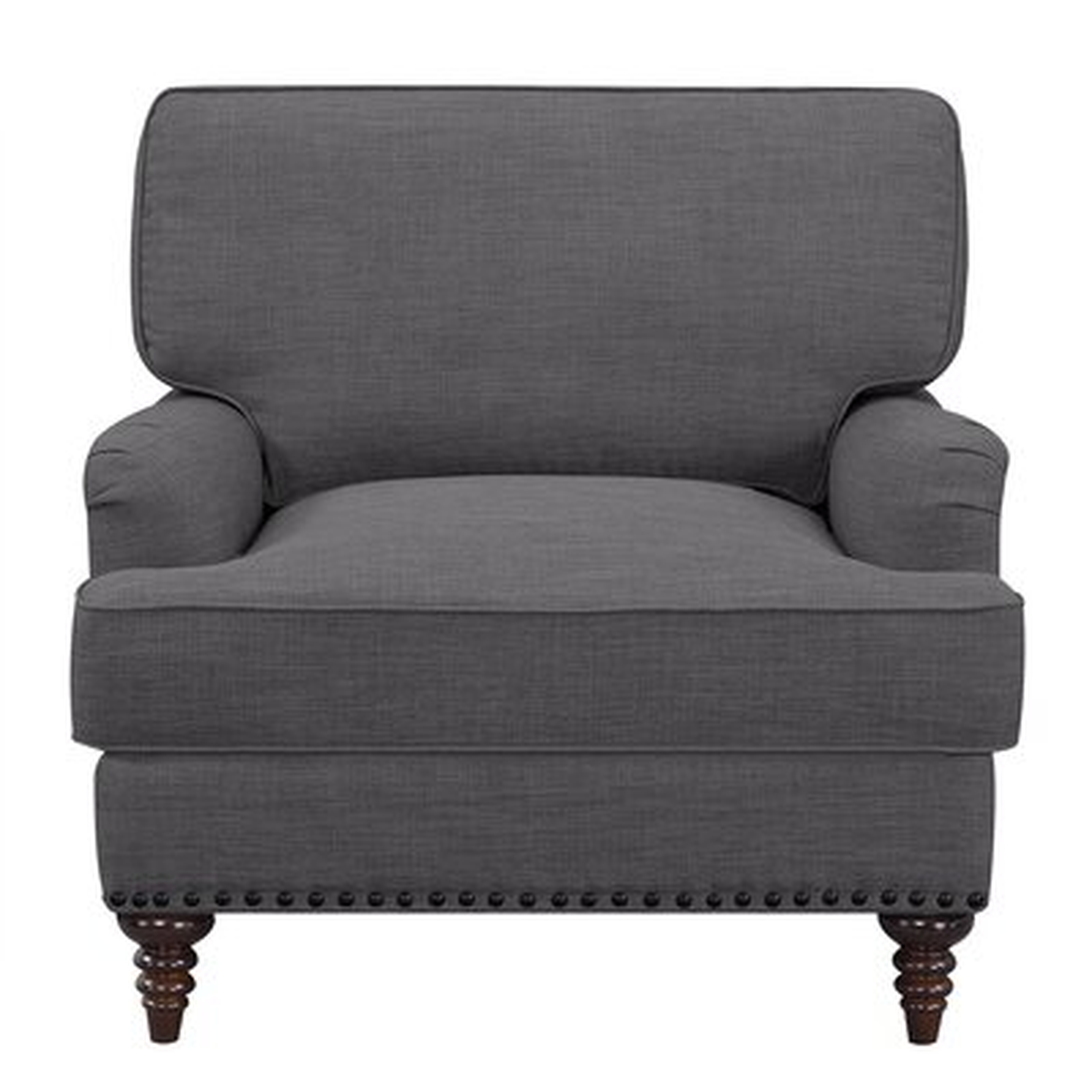 Charcoal Cheatham 26" Armchair (back in stock 5/5/21) - Wayfair