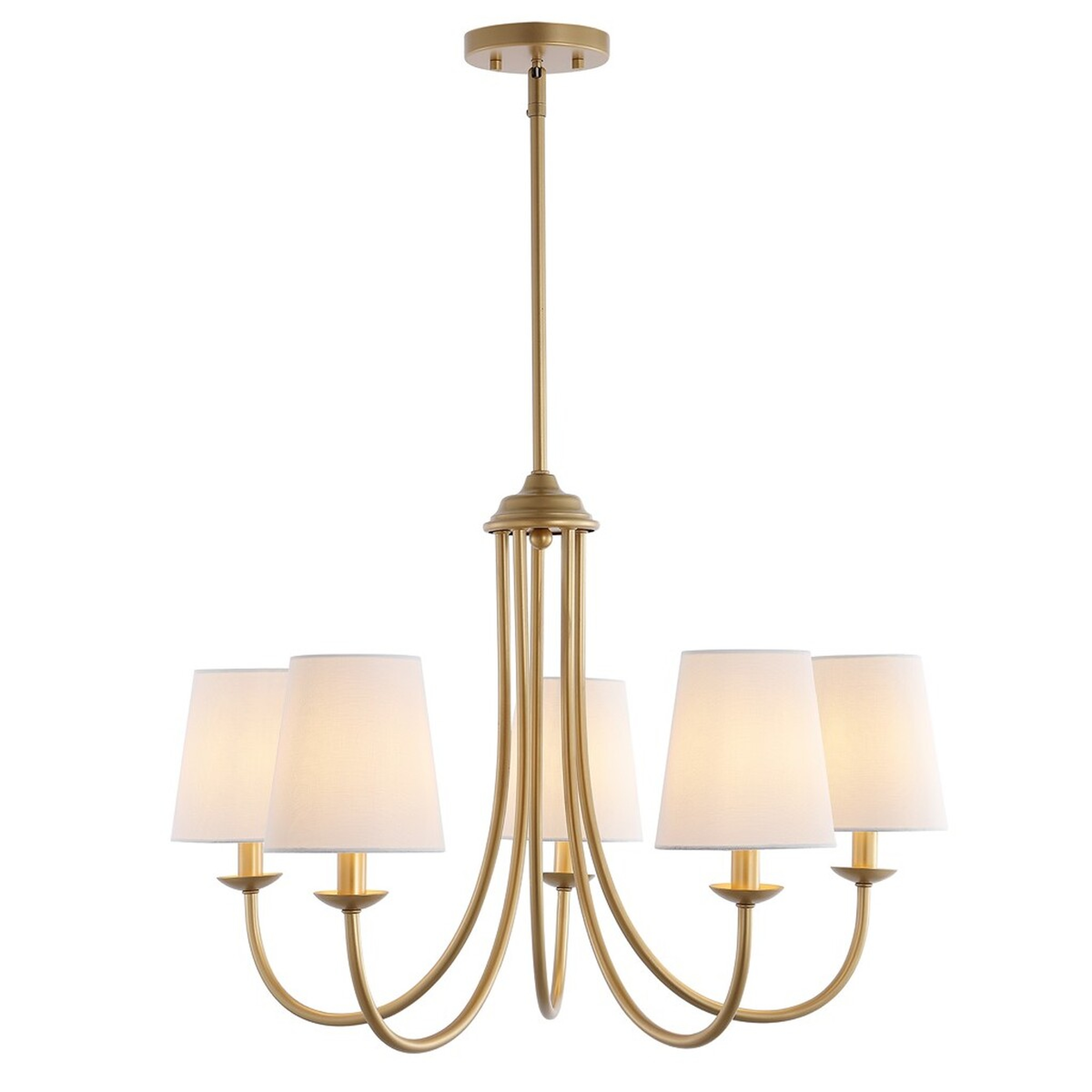 Darryn 5Lt 26" Chandelier - Gold - Safavieh