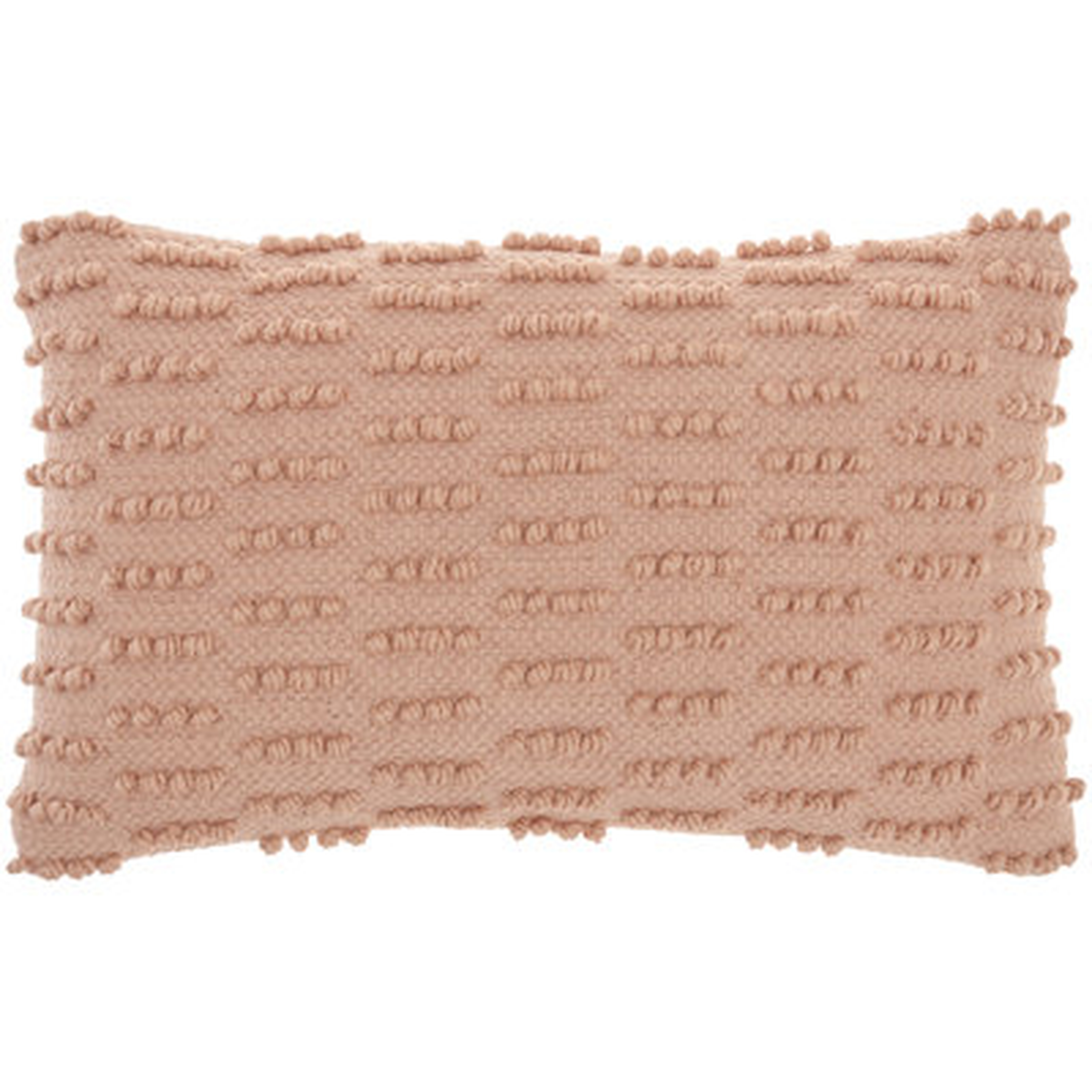 Becka Casual Woven Dot Stripes Throw Pillows - Wayfair