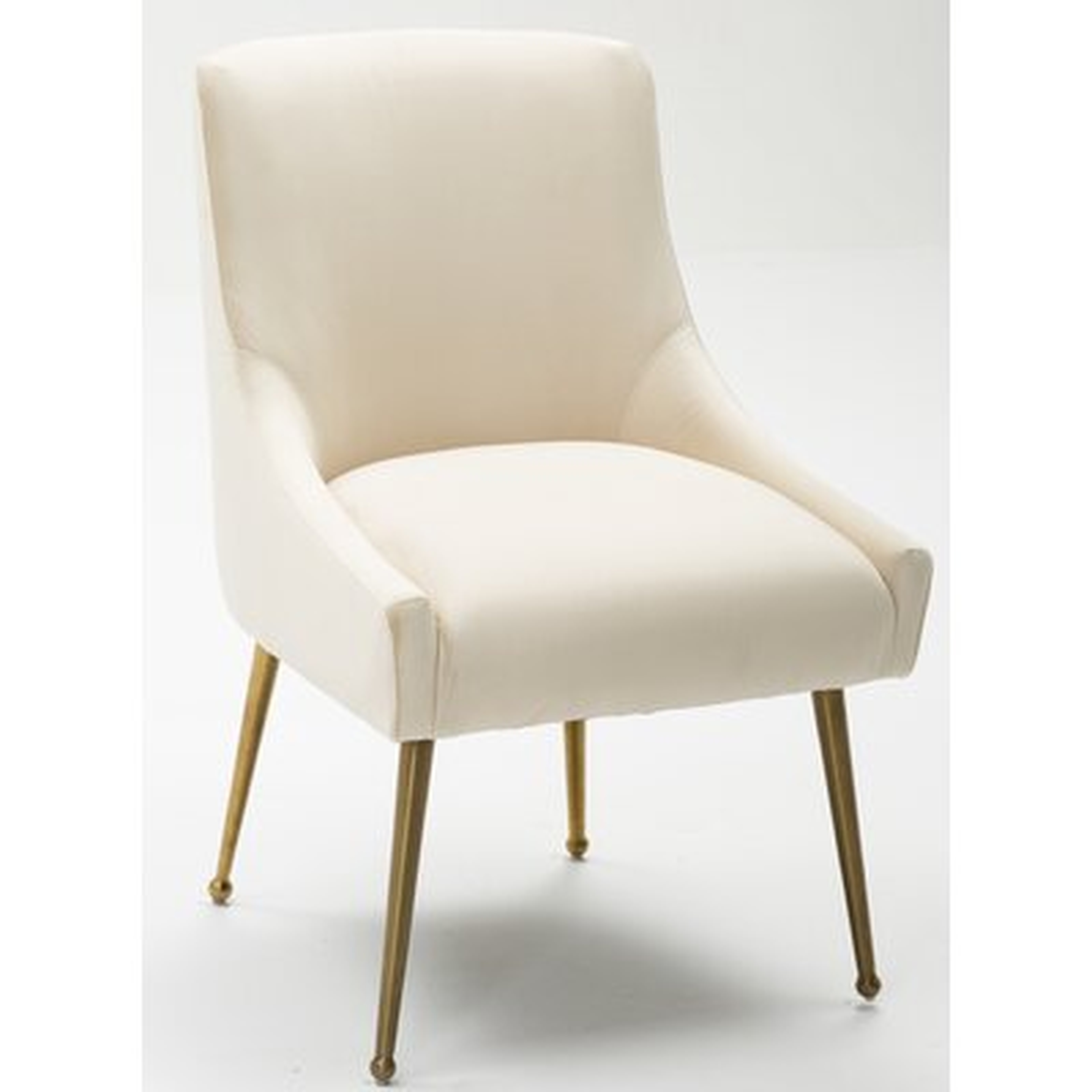 Josh Velvet Upholstered Side Chair - Wayfair