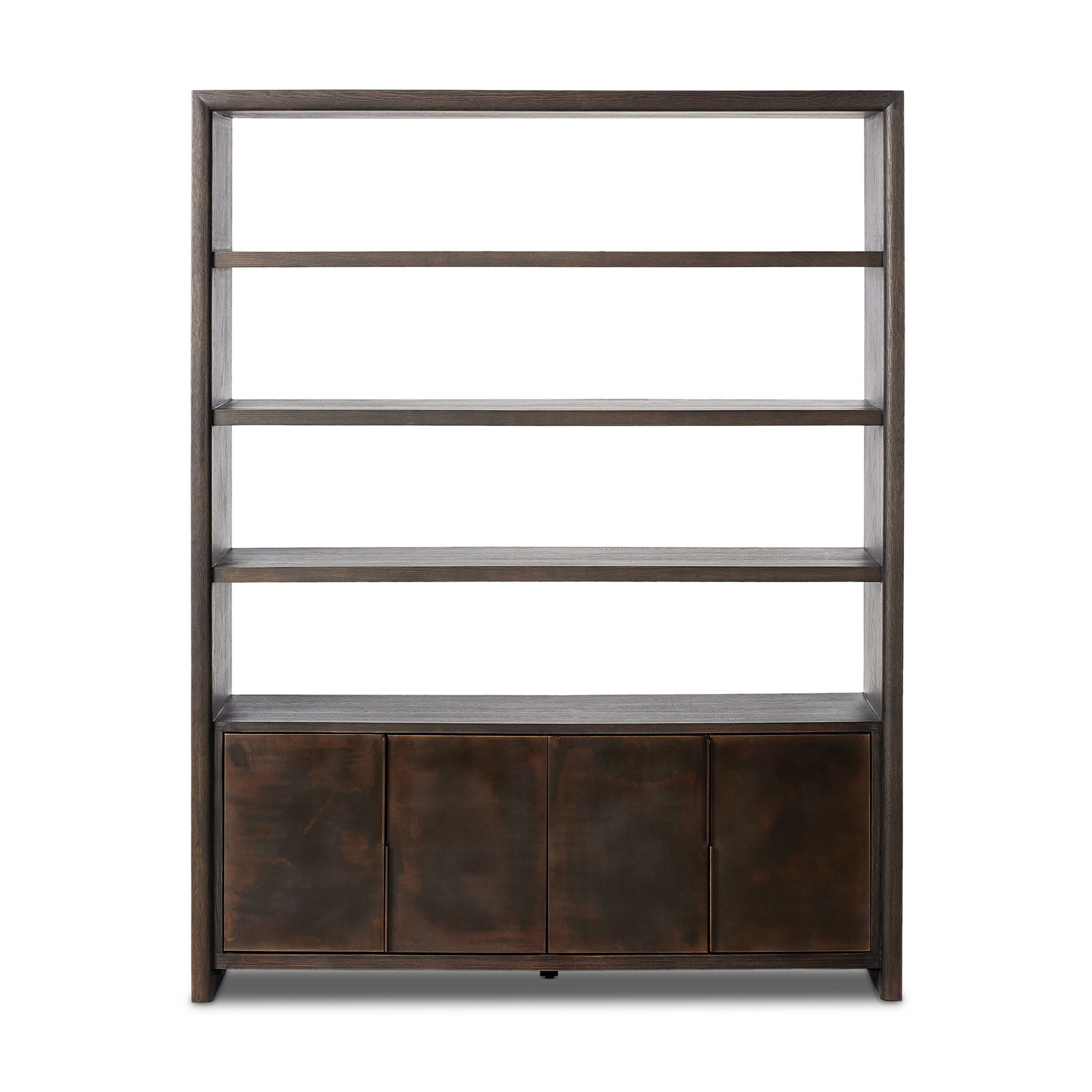 Arlington Bookcase - Espresso Oak Veneer - Four Hands