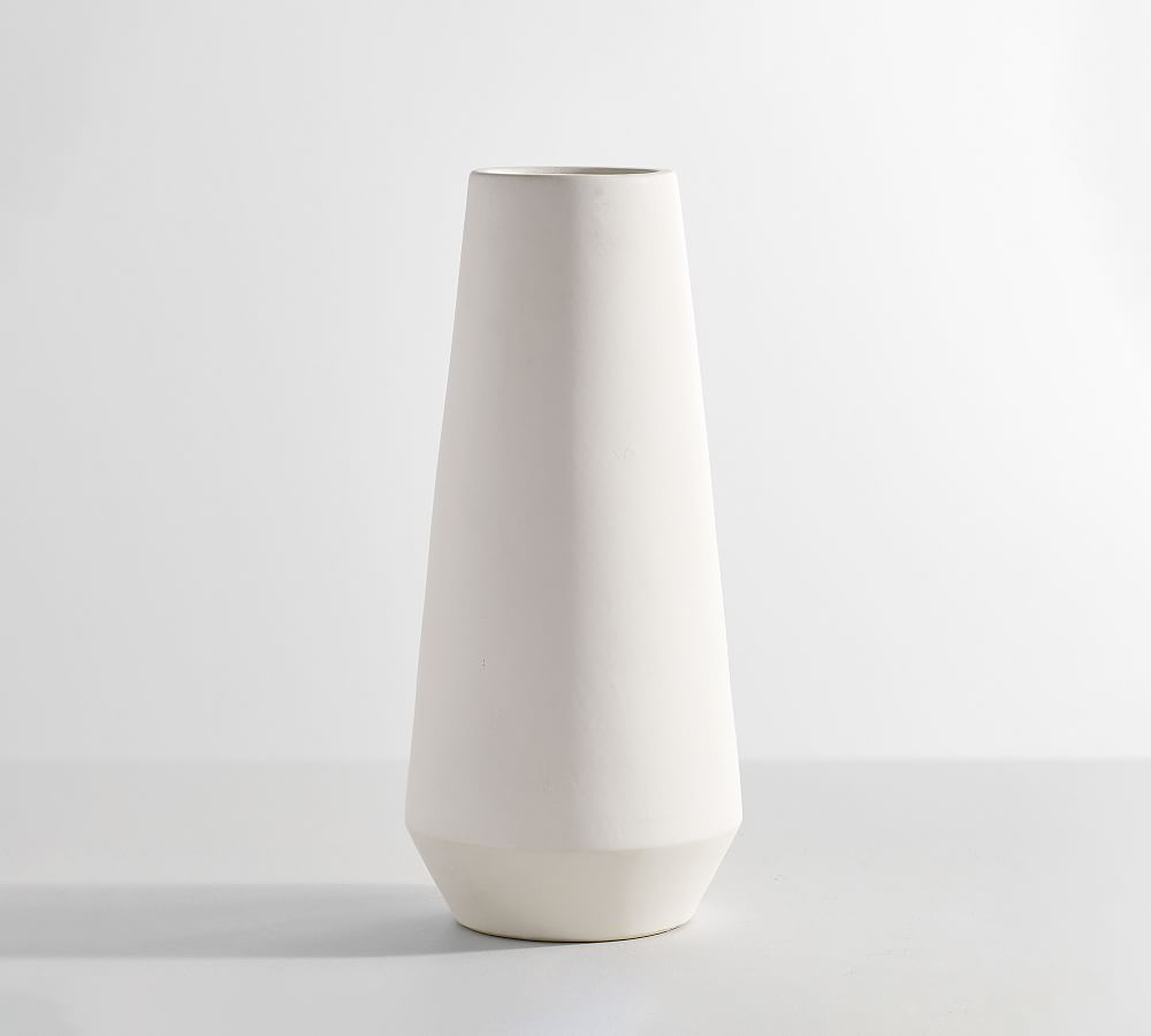 Tall White Vases, Small, White - Pottery Barn
