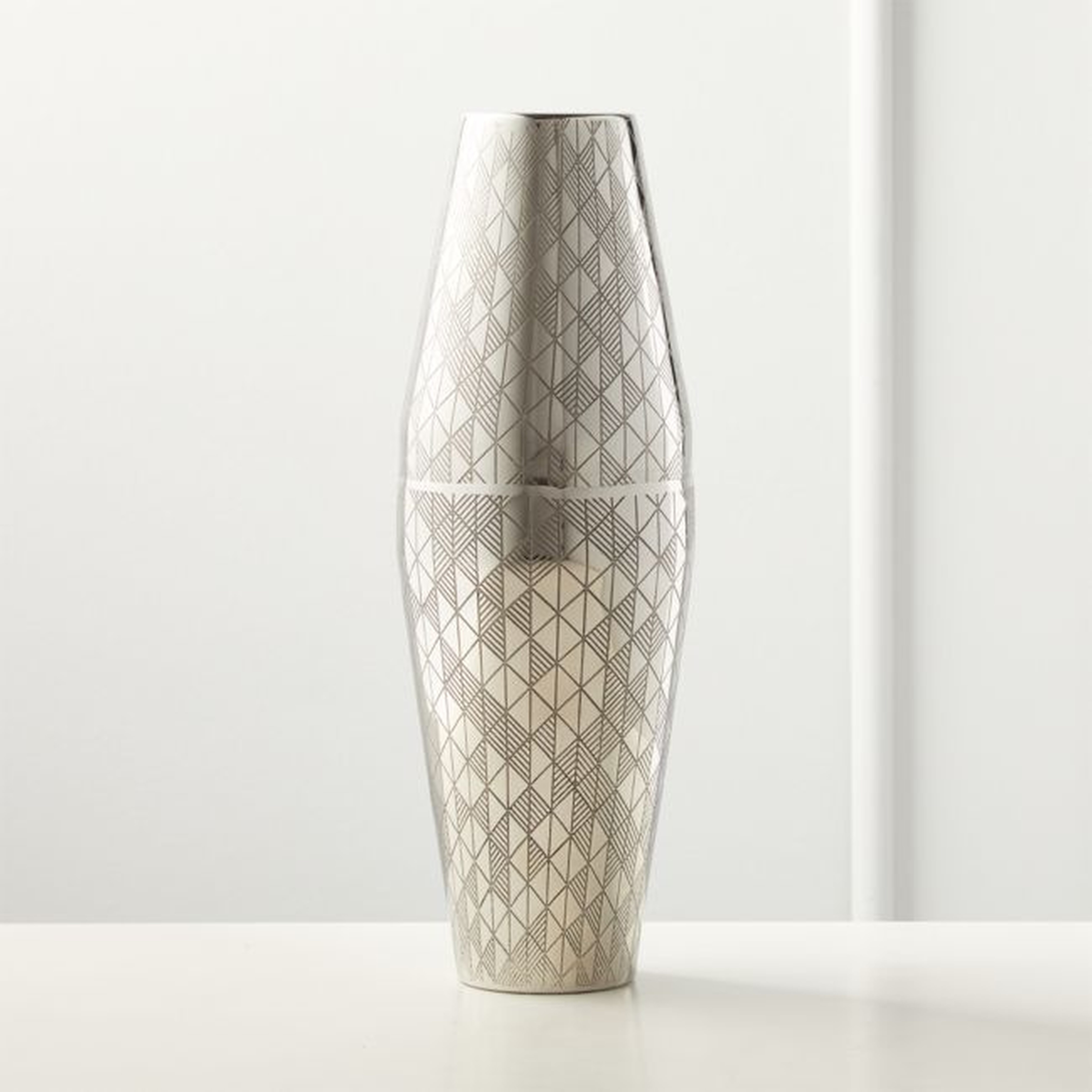 Ether Etched Boston Cocktail Shaker - CB2