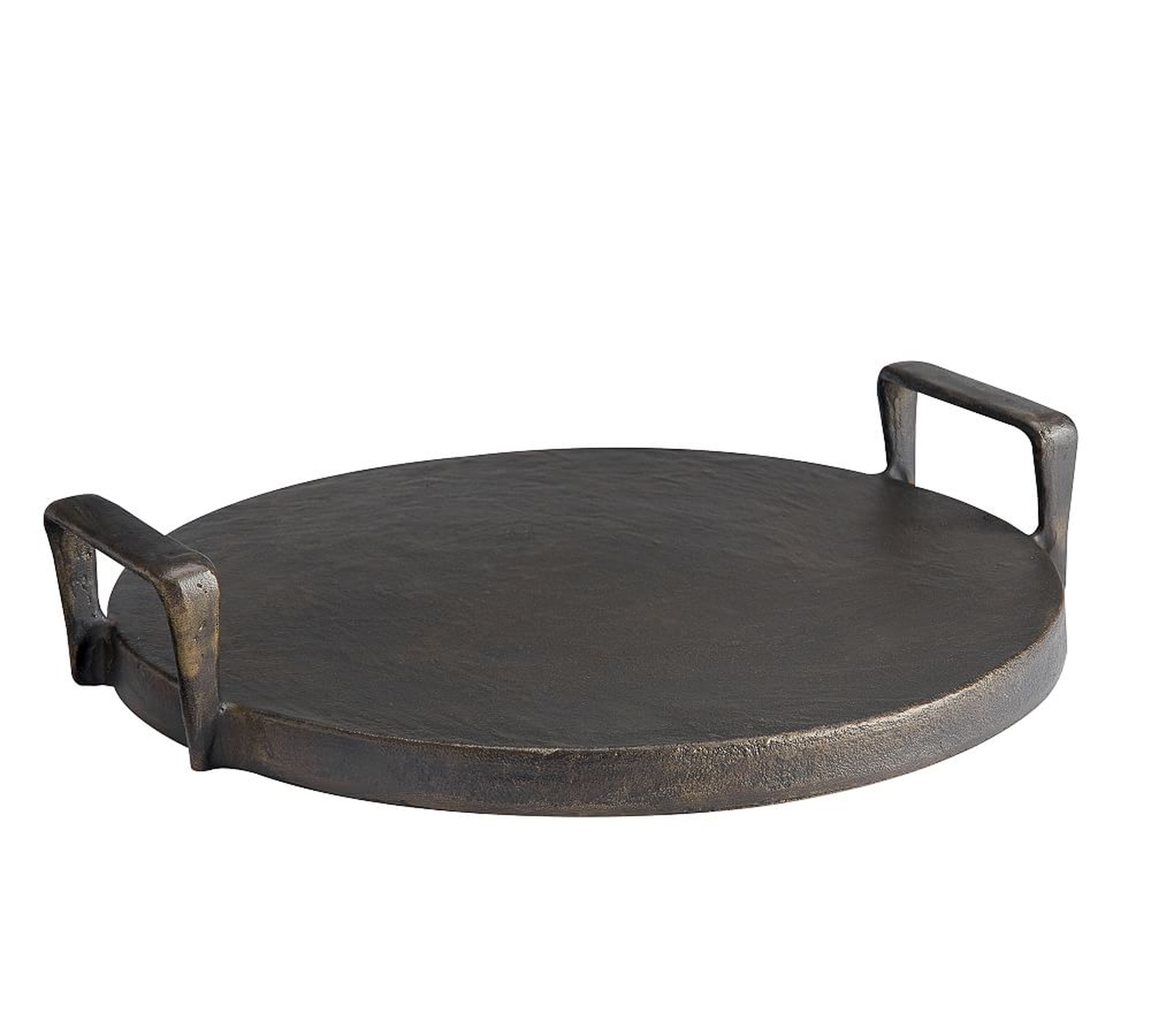 Forged Metal Serving Tray - Pottery Barn