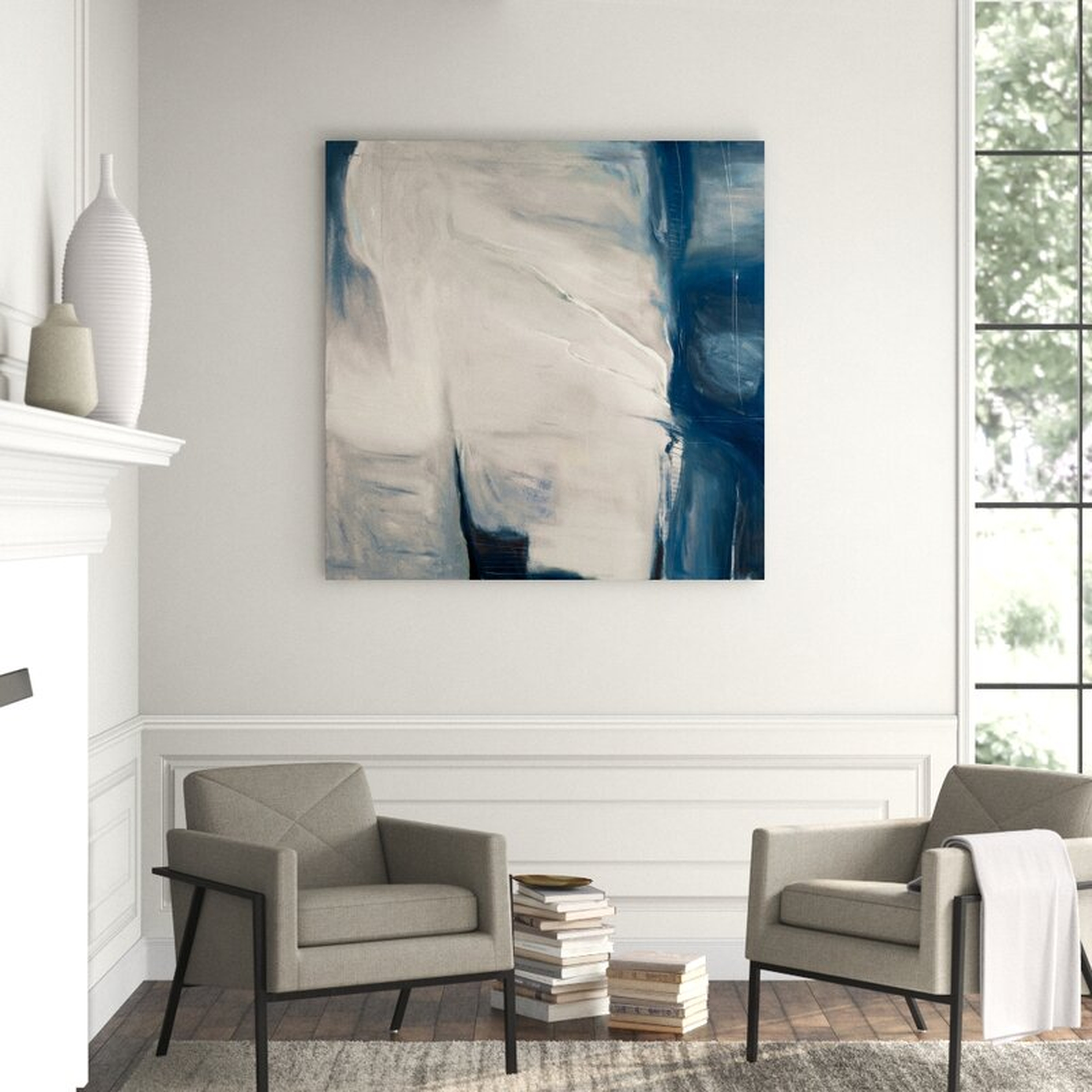 'Serene' Print on Wrapped Canvas - Perigold