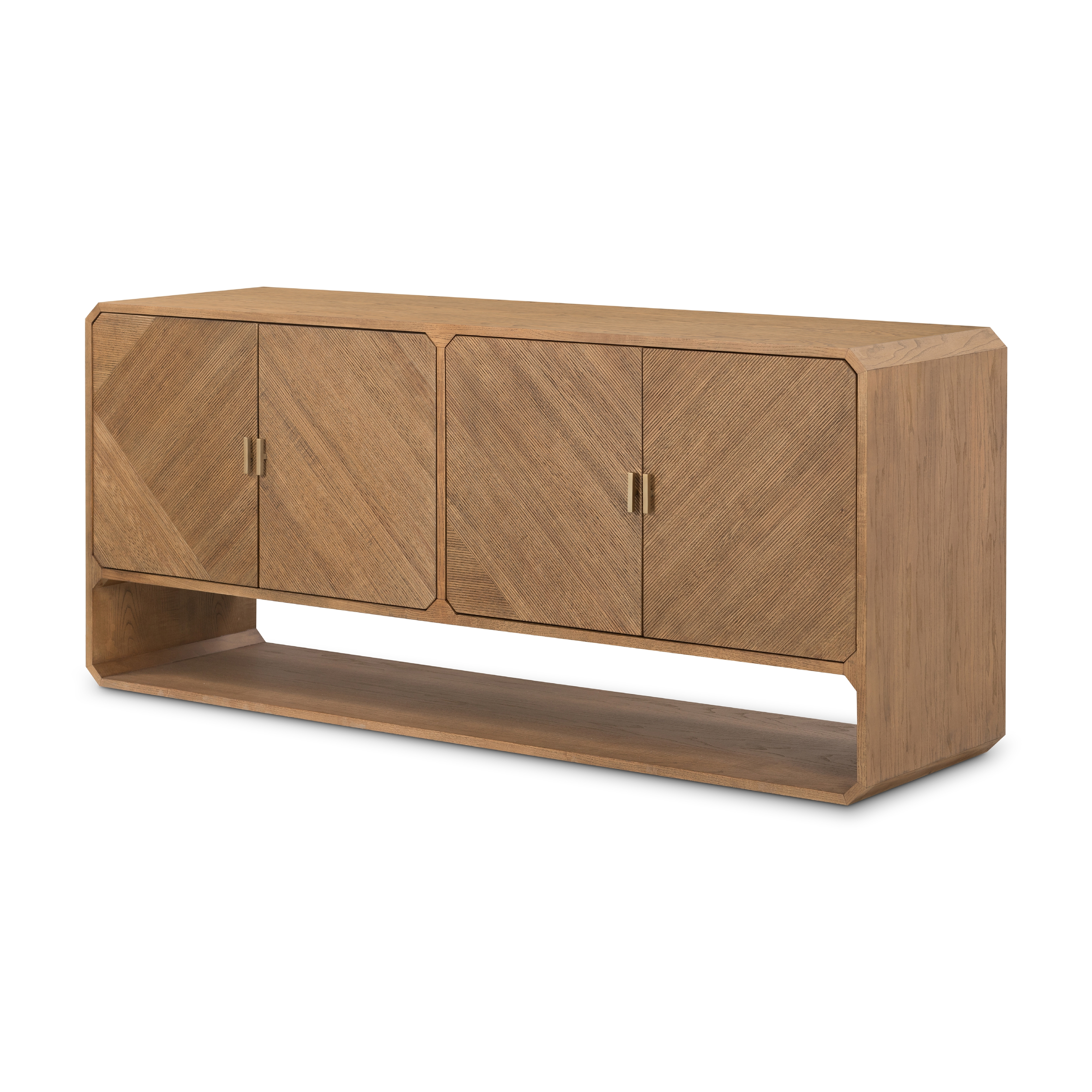 Caspian Sideboard-Natural Ash Veneer - Four Hands