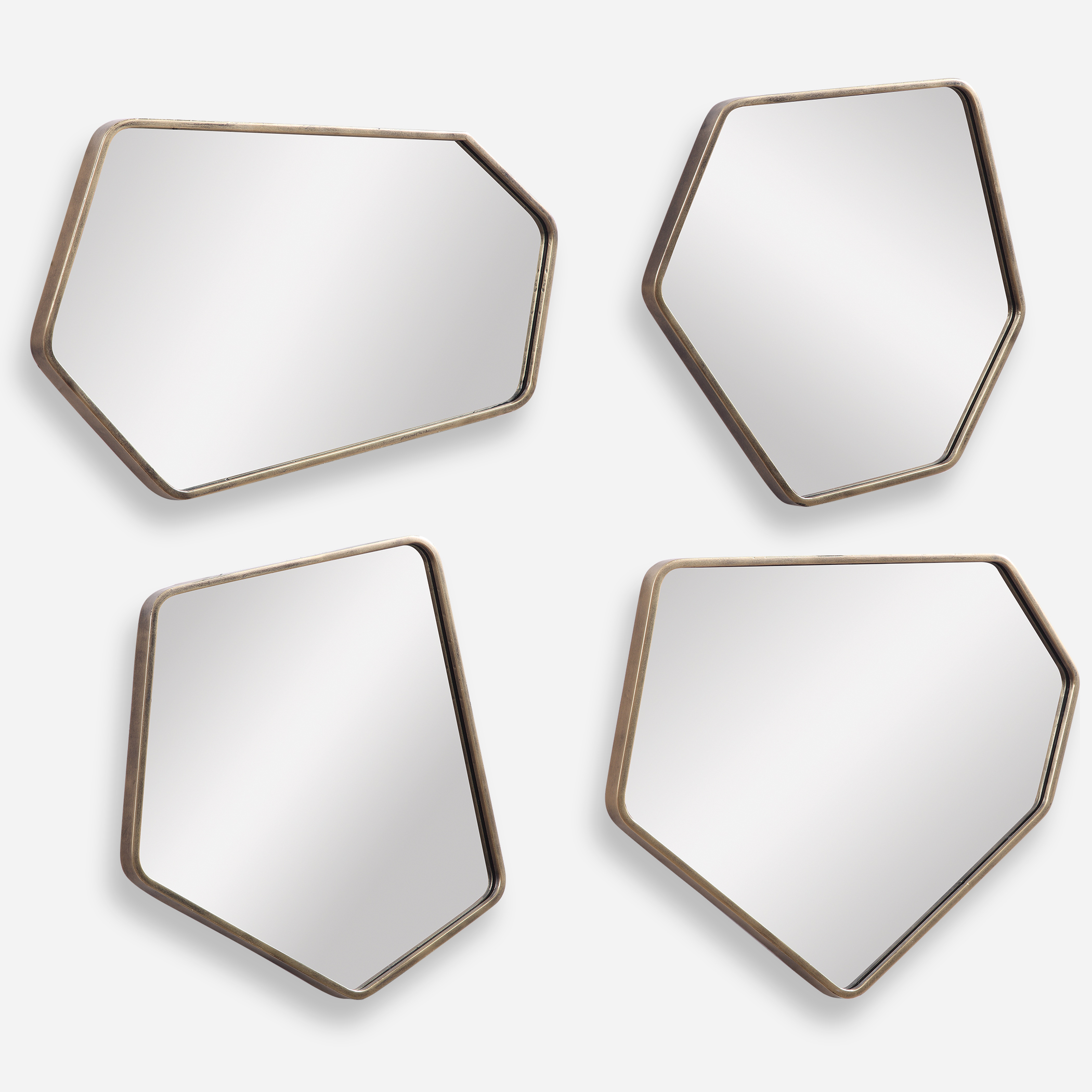 Linneah Modern Mirrors, S/4 - Uttermost