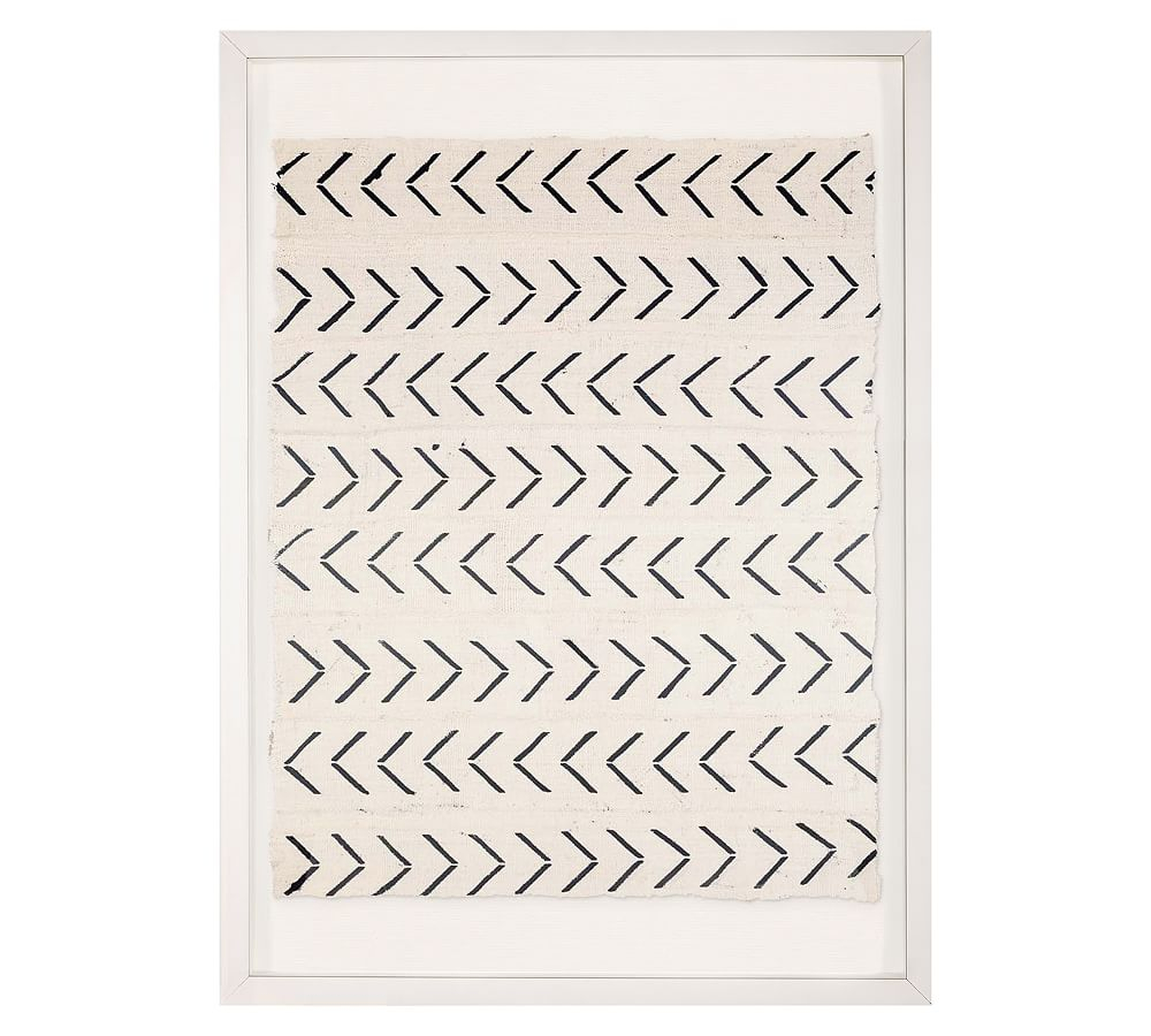 Mali Textile Framed Print 3, 12 x 16 - Pottery Barn