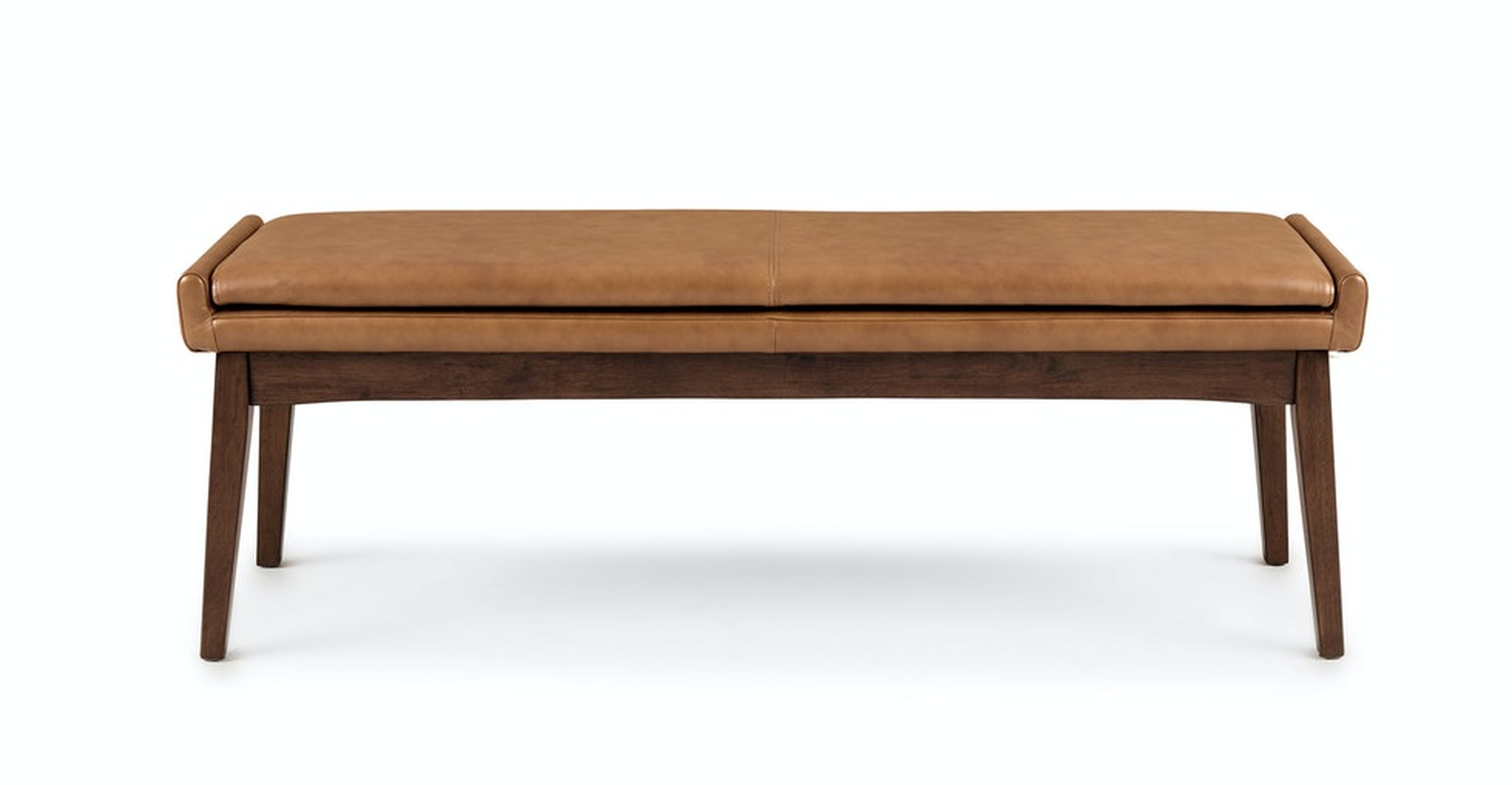 Chantel 56" Leather Bench - Toscana Tan - Article
