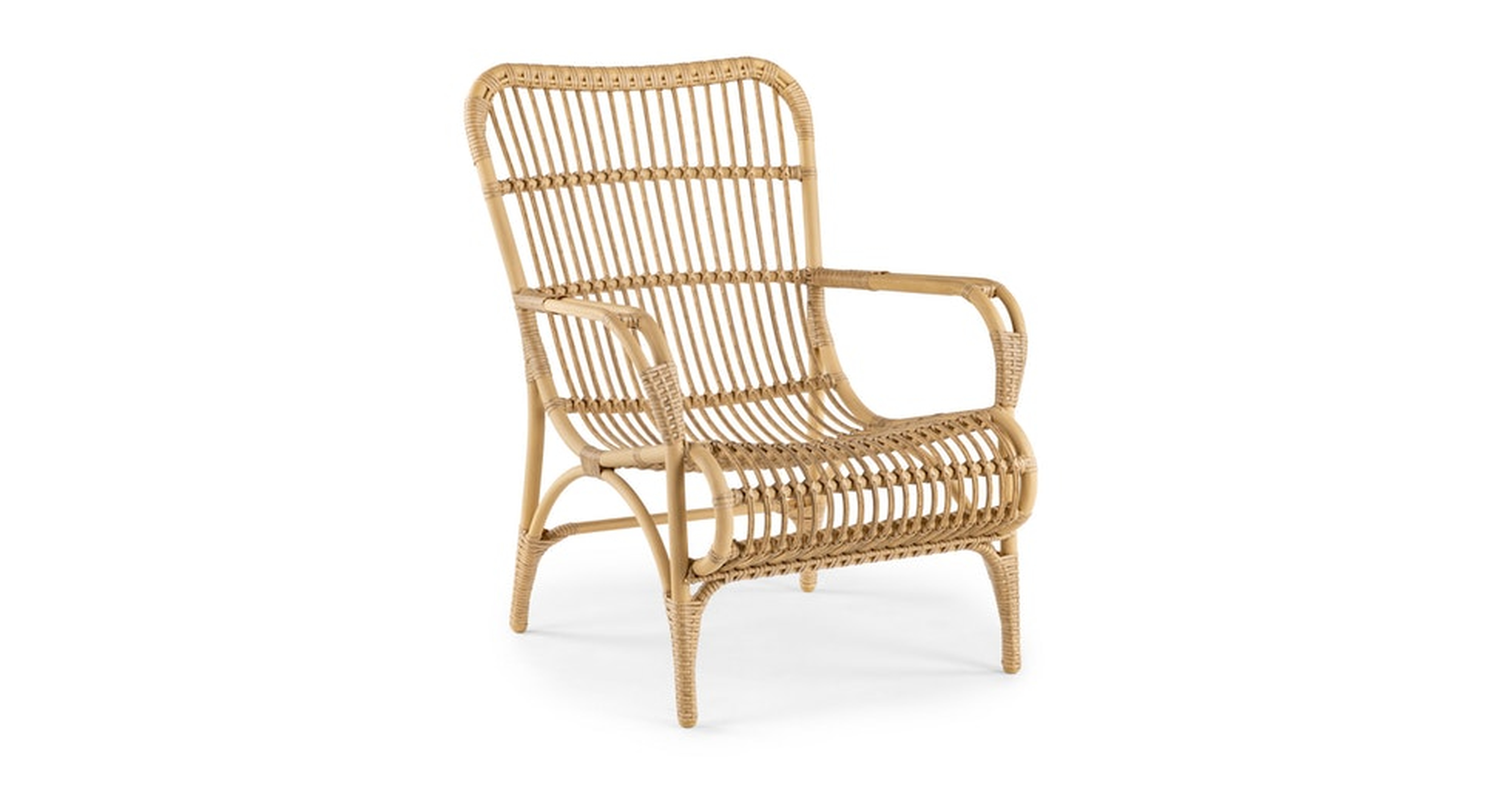 Trella Natural Lounge Chair - Article