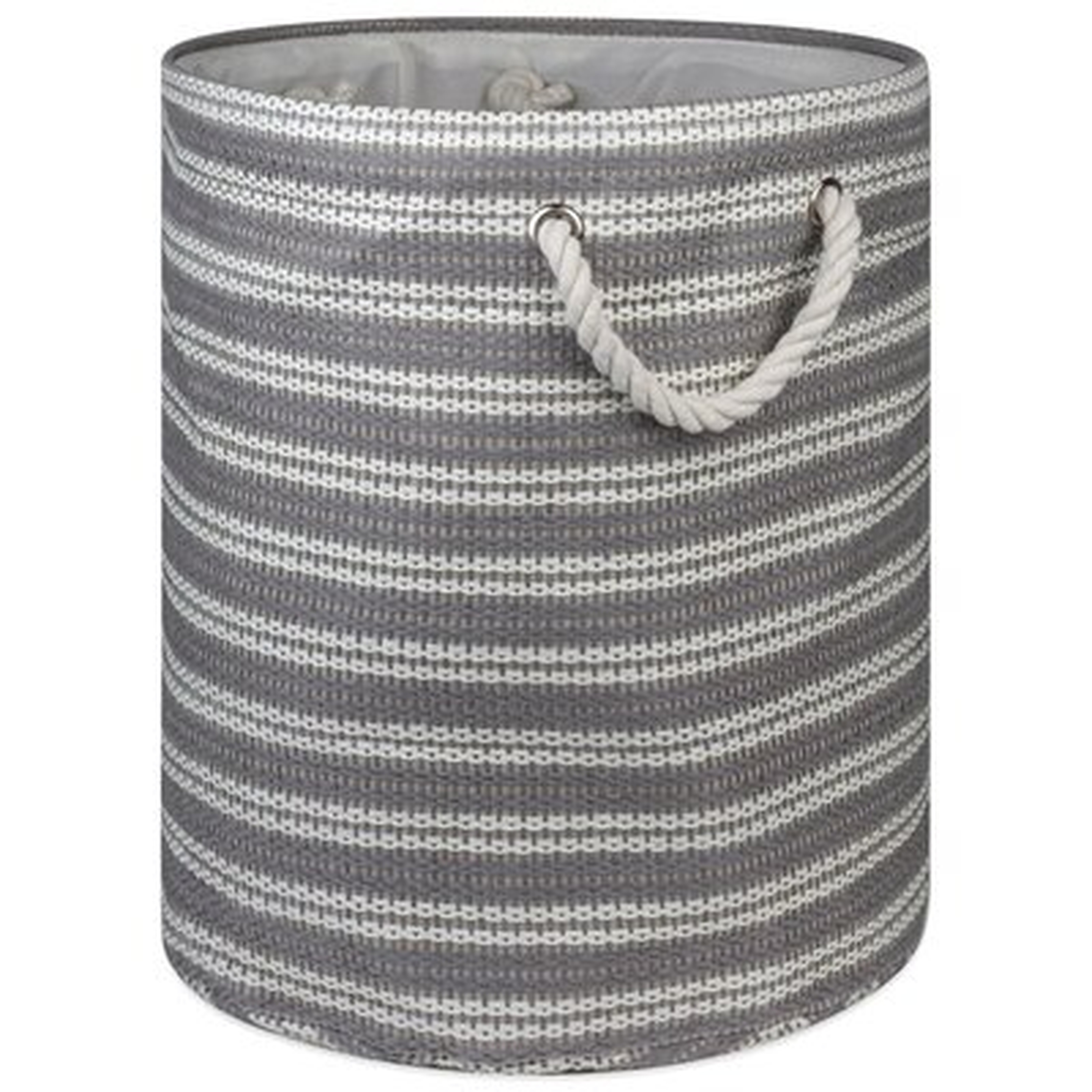 Round Fabric Bin - Wayfair
