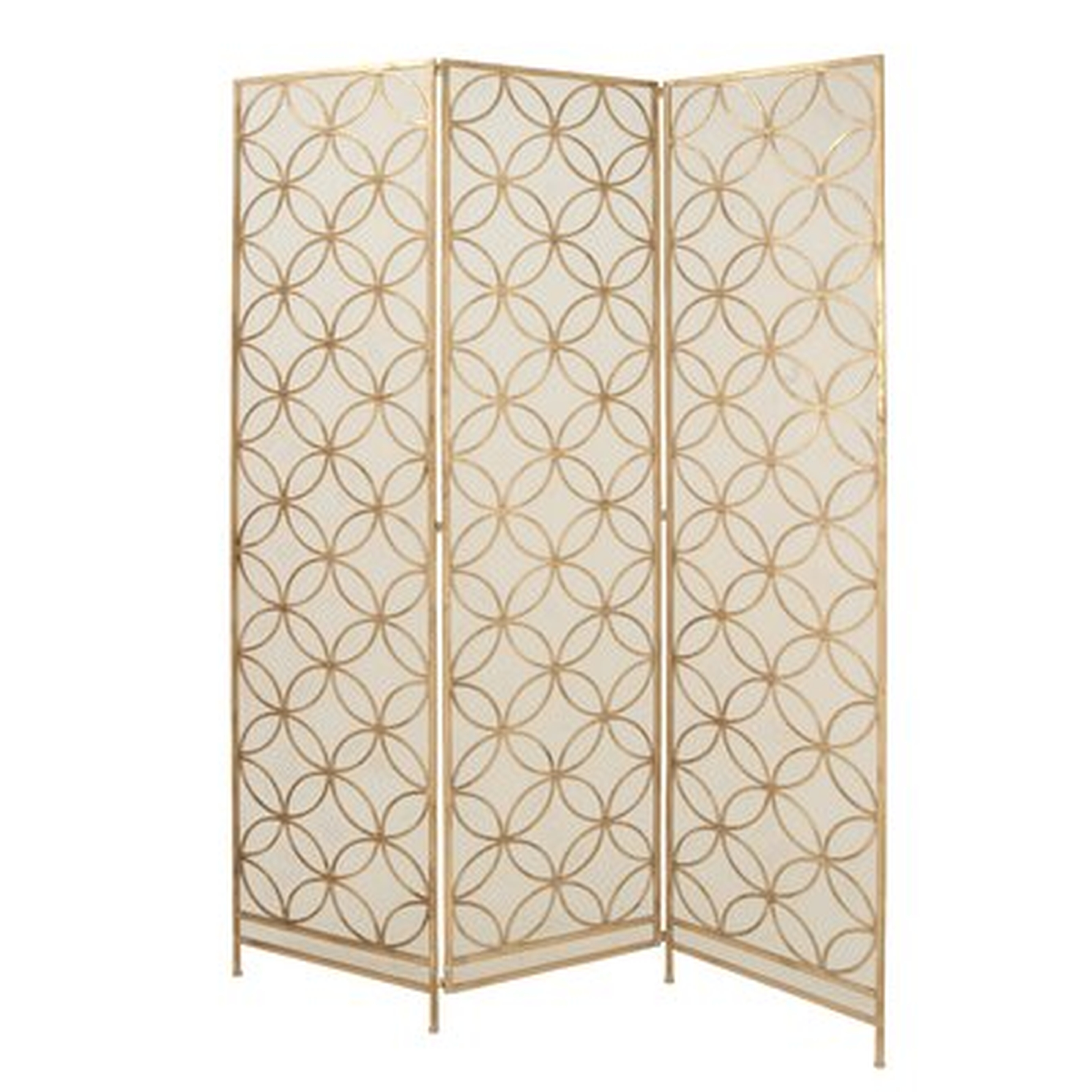 Ezell 3 Panel Room Divider - Wayfair