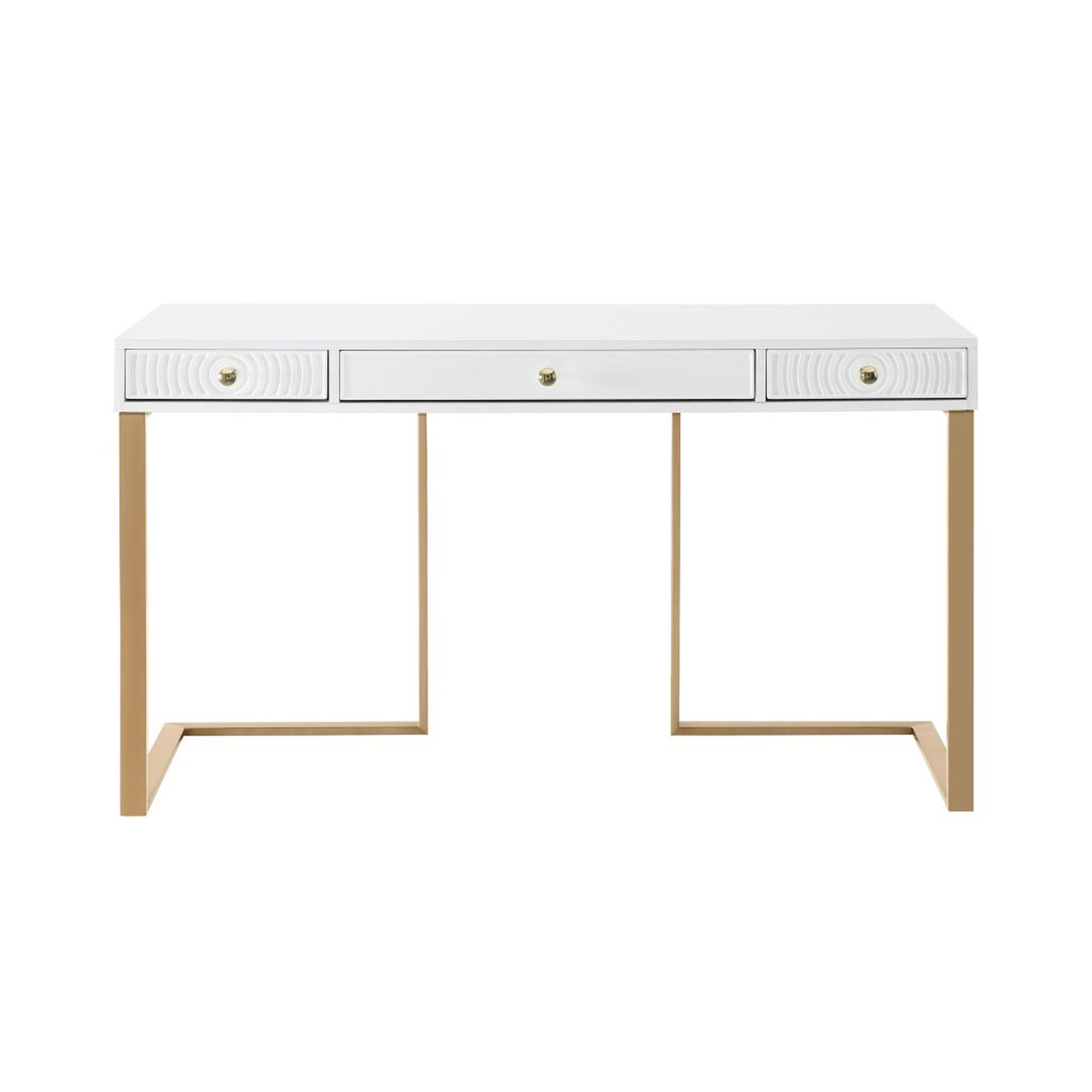 Lucia Lacquer Desk - TOV FURNITURE