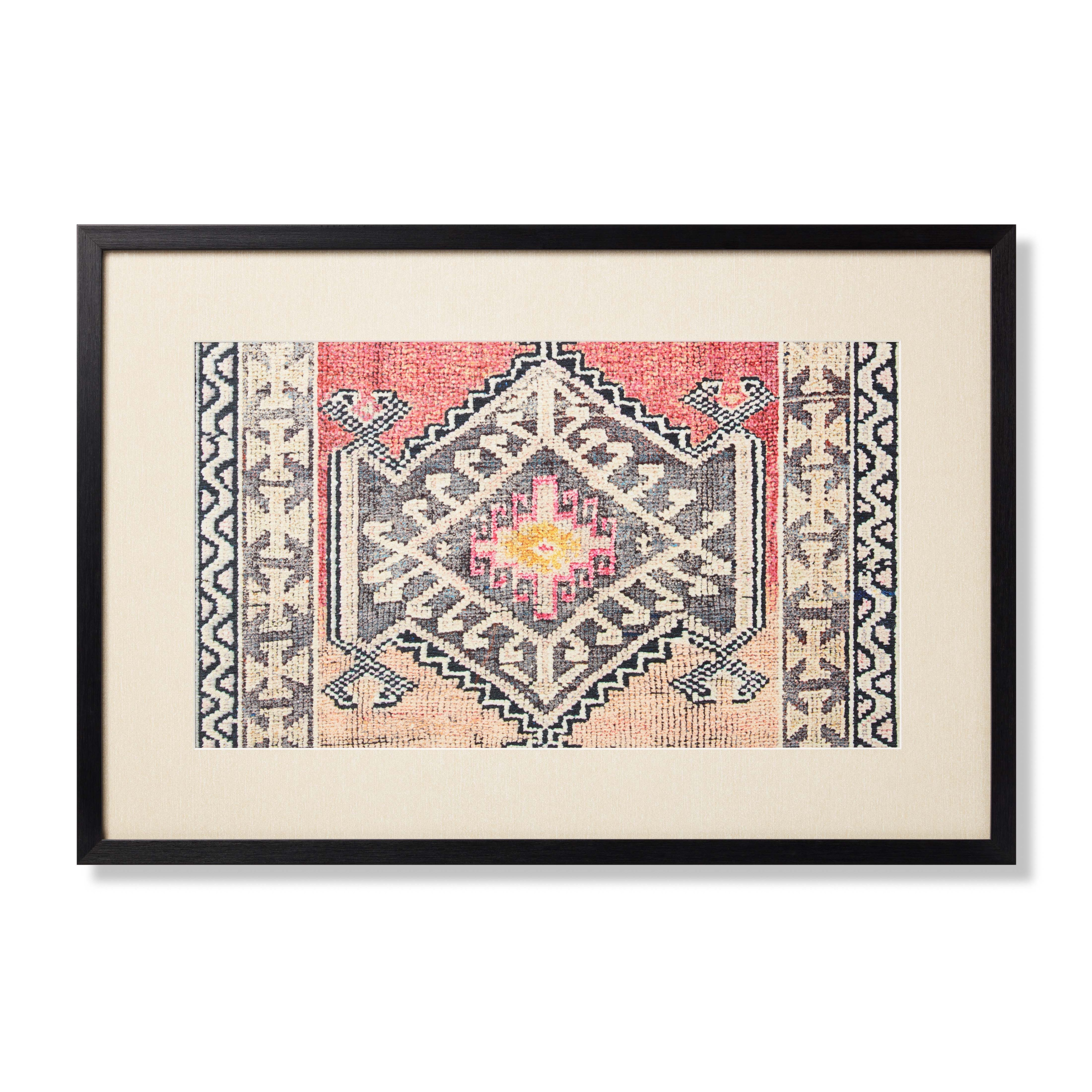 Loloi Spinel Multi / Pink 2' x 3' Wall Art - Loloi Rugs