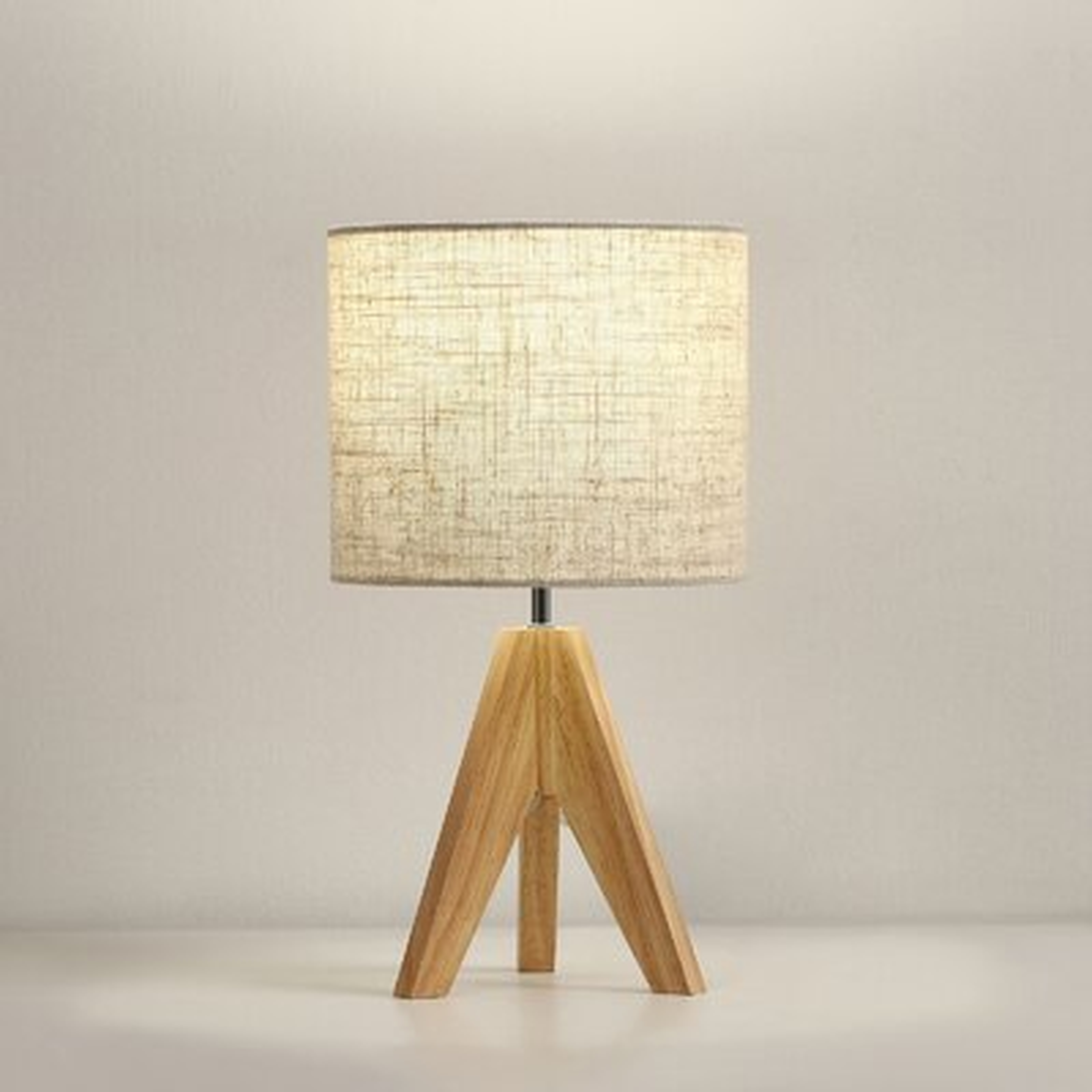 David-James 14.2" Wood Tripod Table Lamp - Wayfair