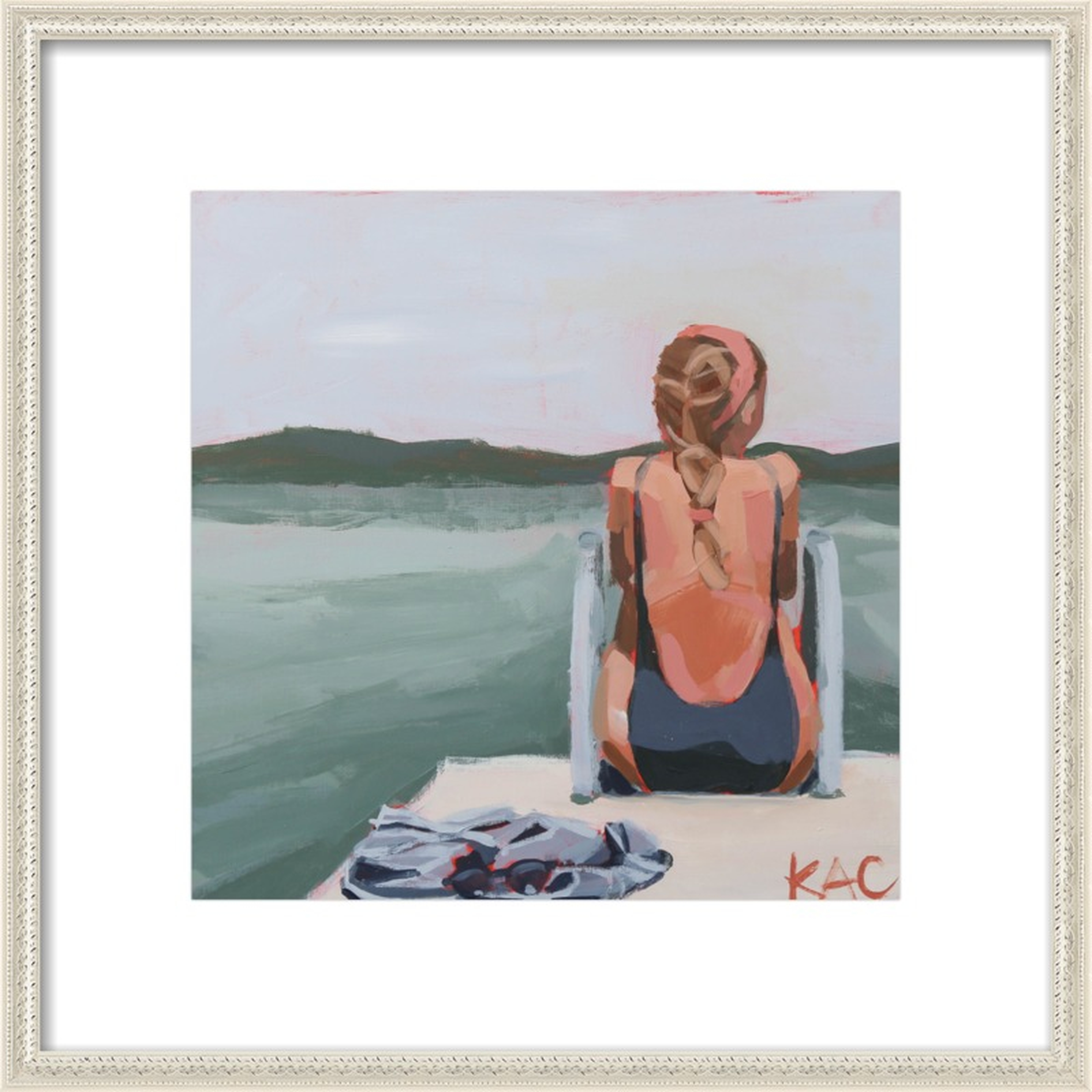 Self Reflection by Katherine Corden for Artfully Walls - Artfully Walls