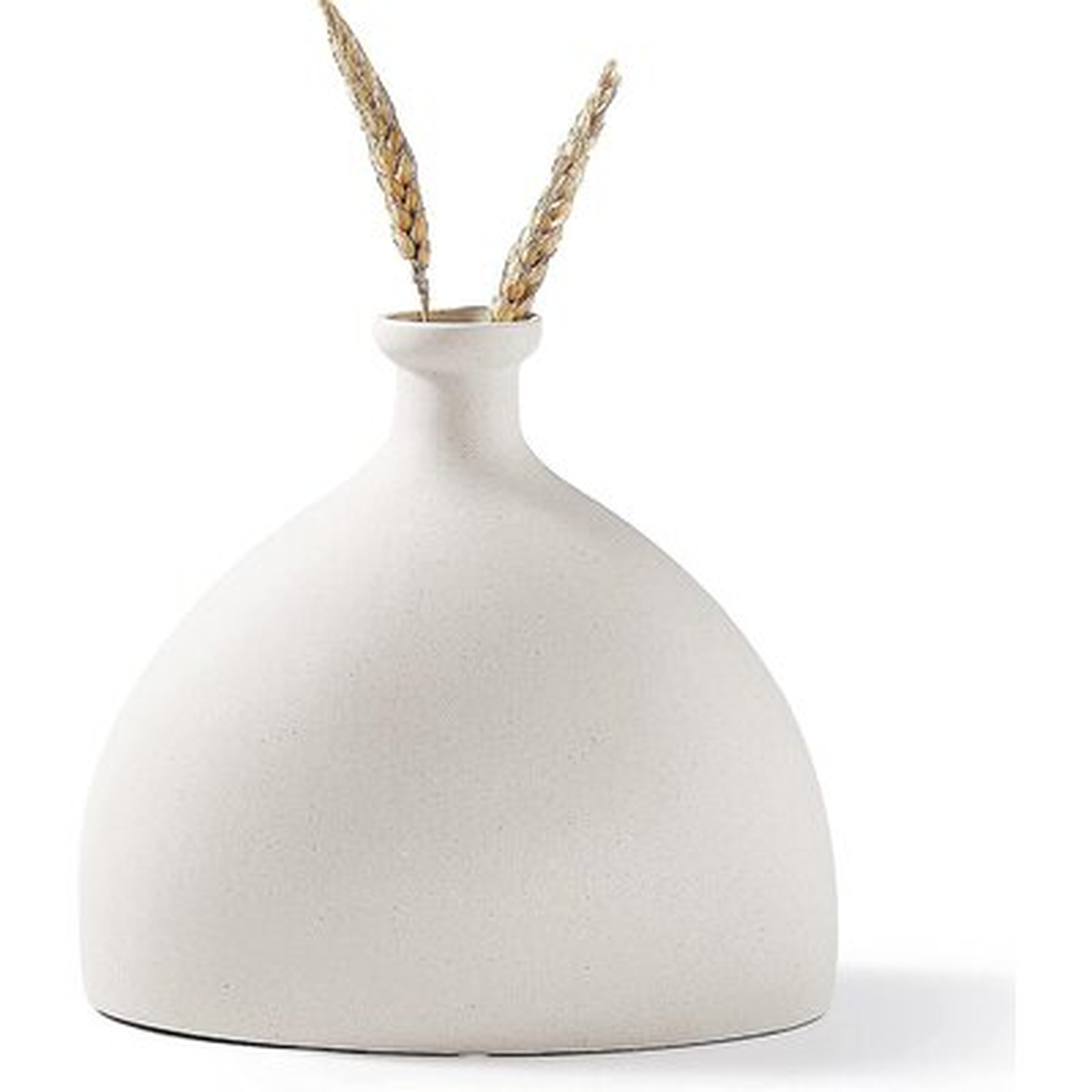 Ripalda White 6.5'' Ceramic Table Vase - Wayfair