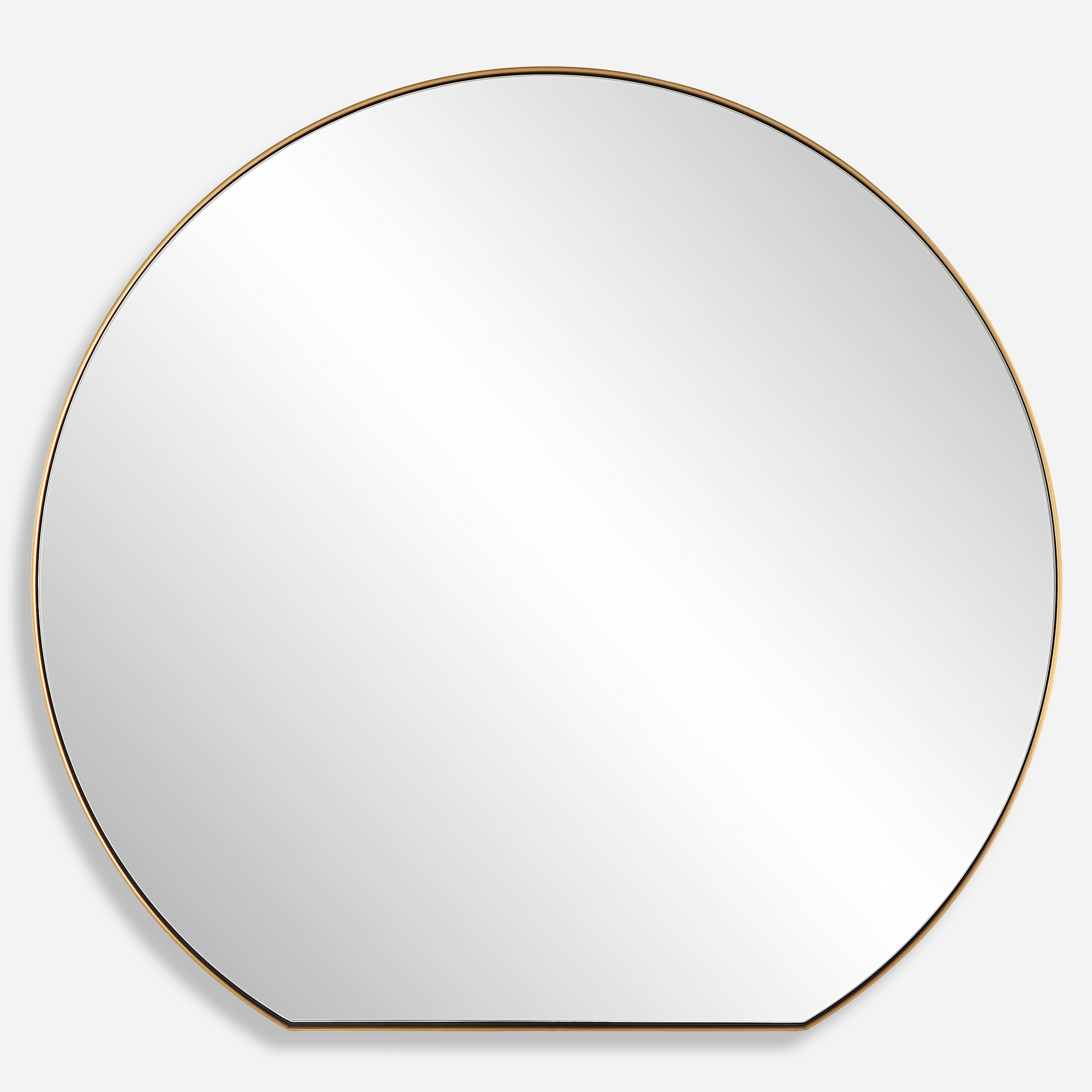 Cabell Small Brass Mirror - Uttermost