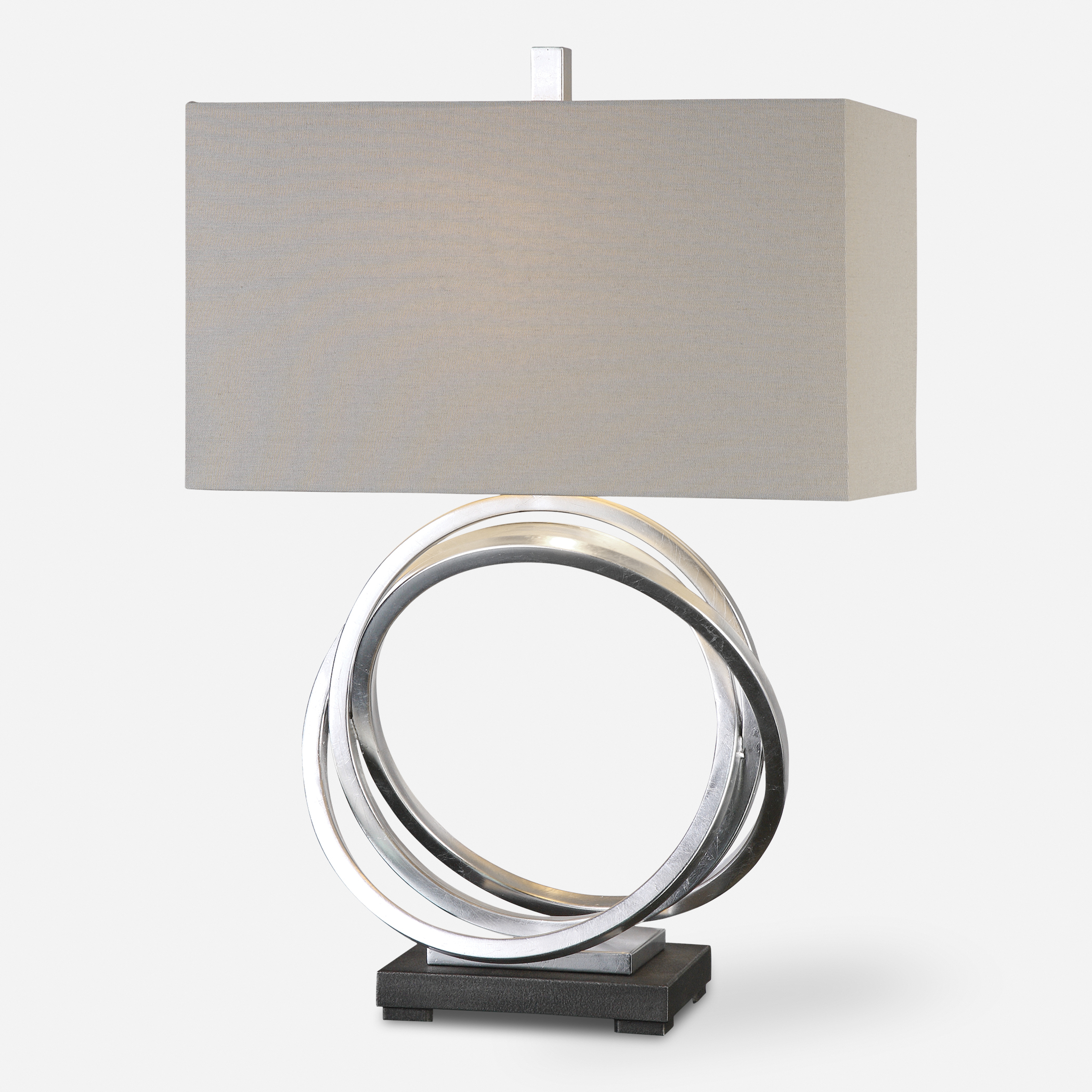 Soroca Silver Rings Lamp - Uttermost