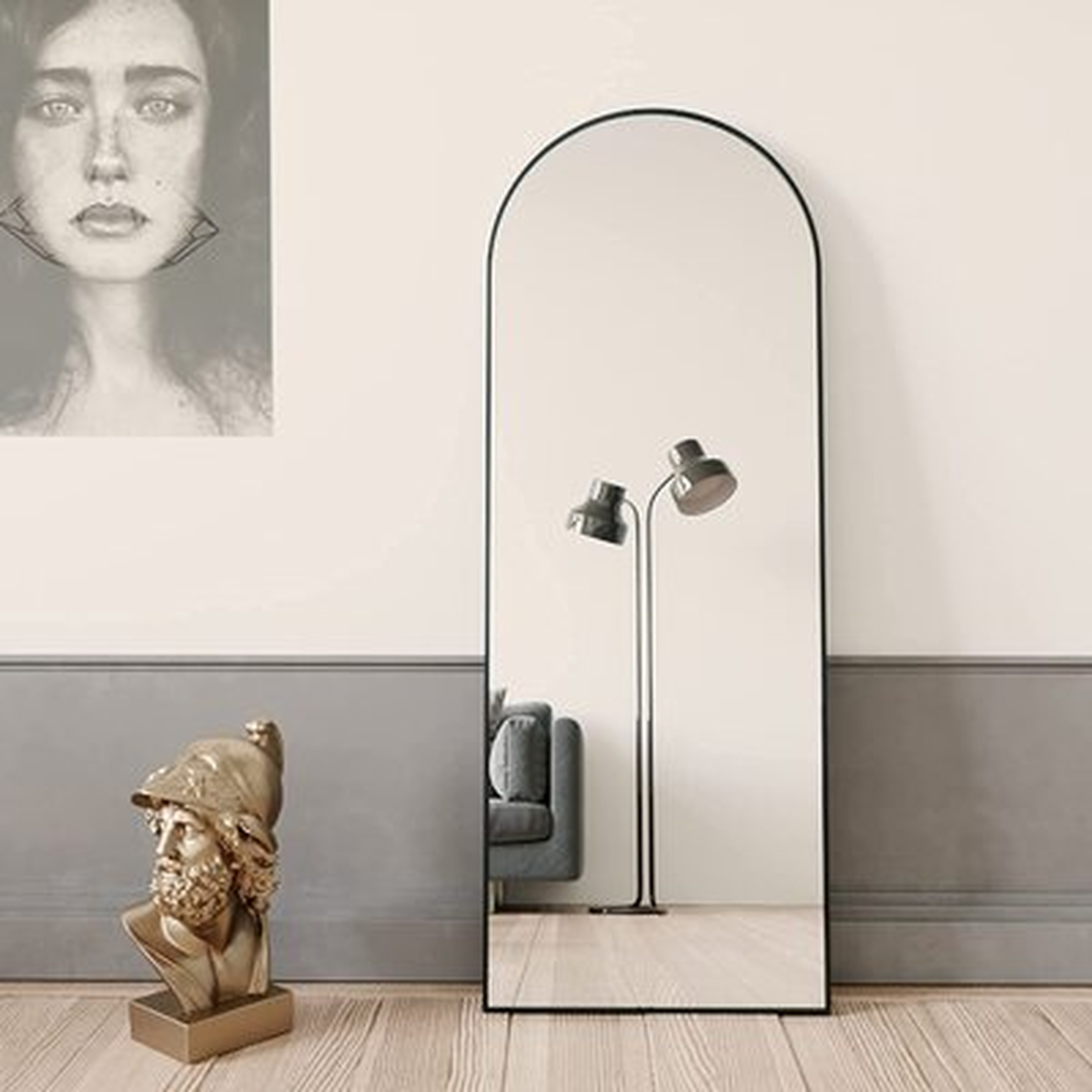 Metal Arch Mirror - Wayfair