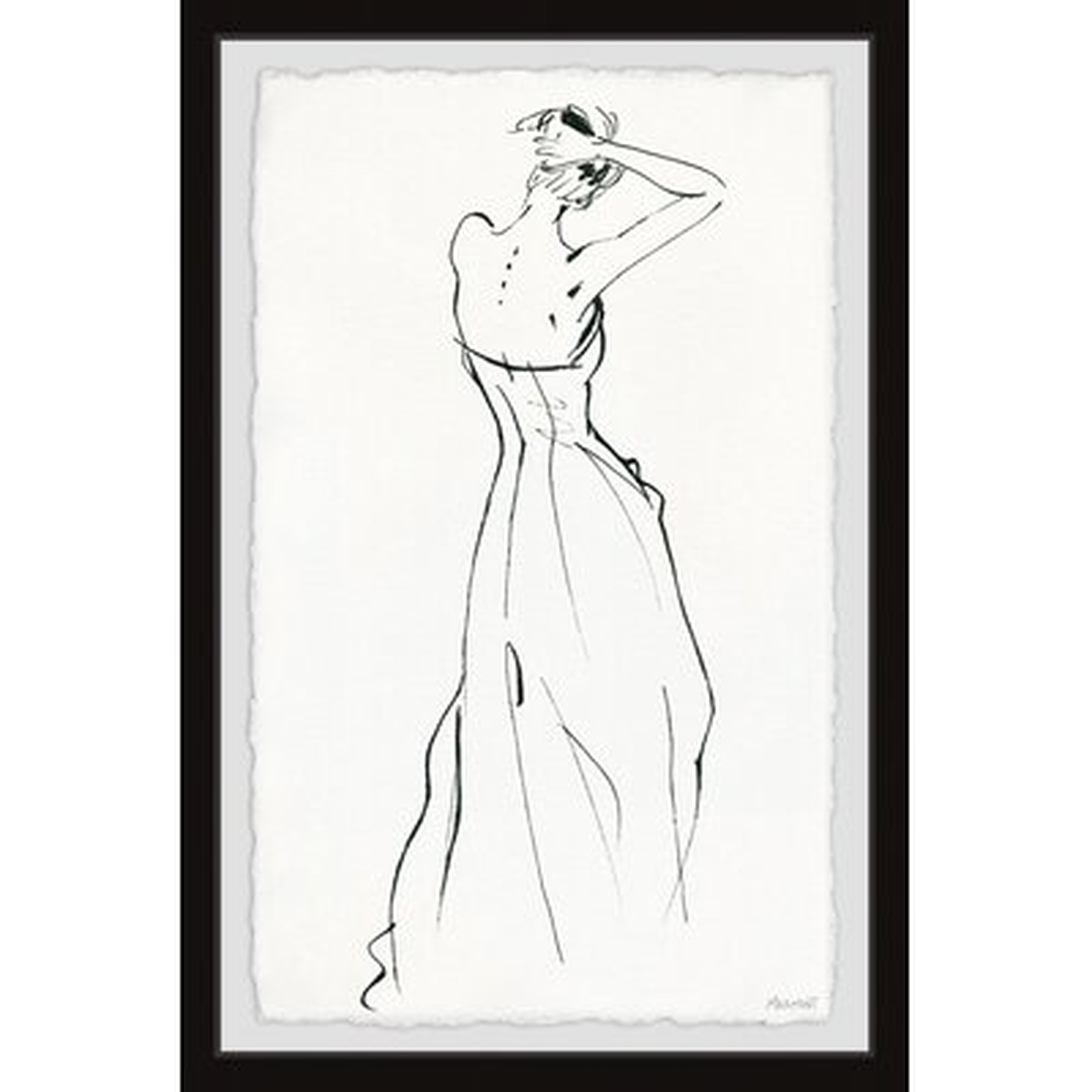 'Sexy Back' - Picture Frame Painting Print on Paper - Wayfair