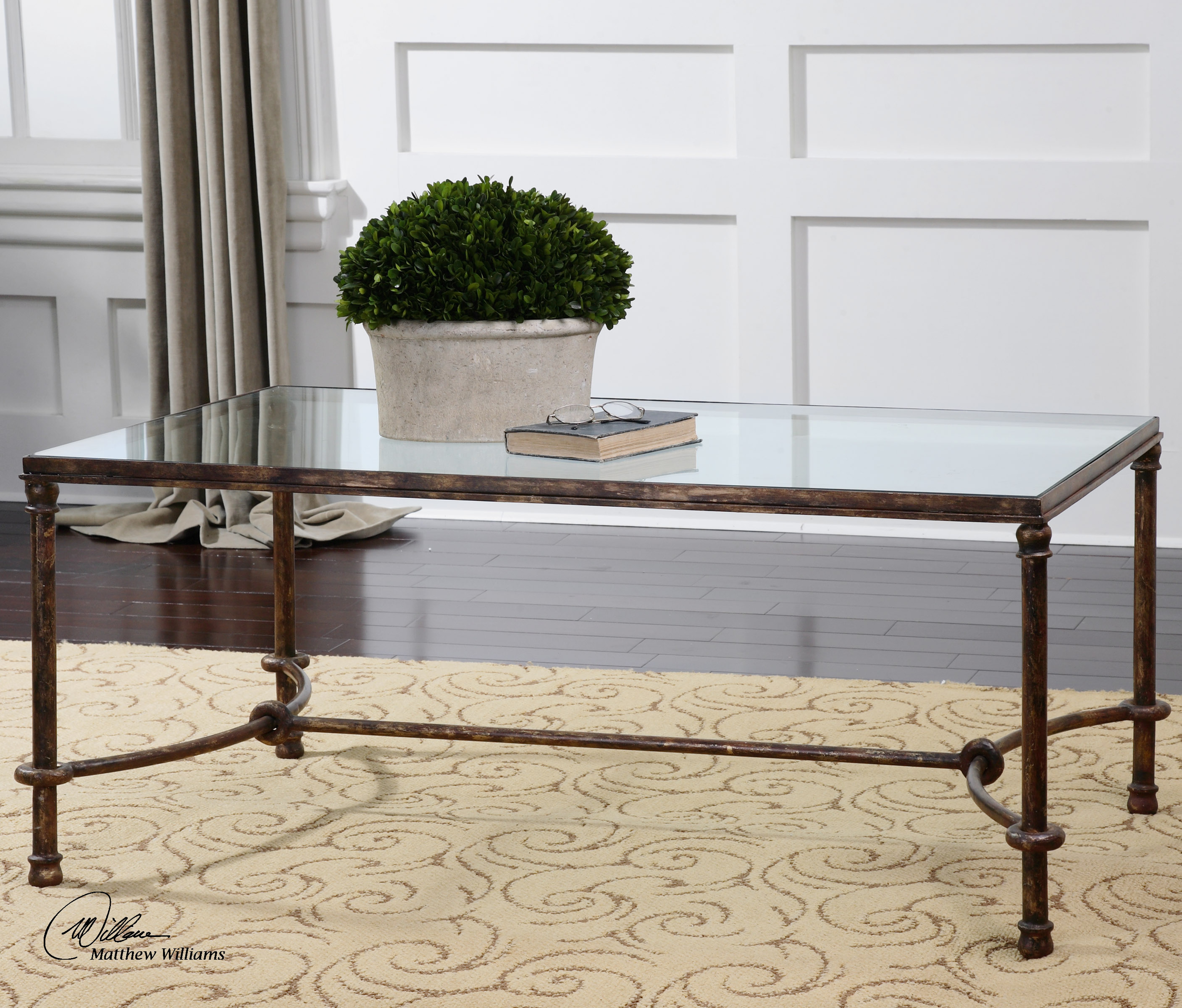 Warring Iron Coffee Table - Uttermost