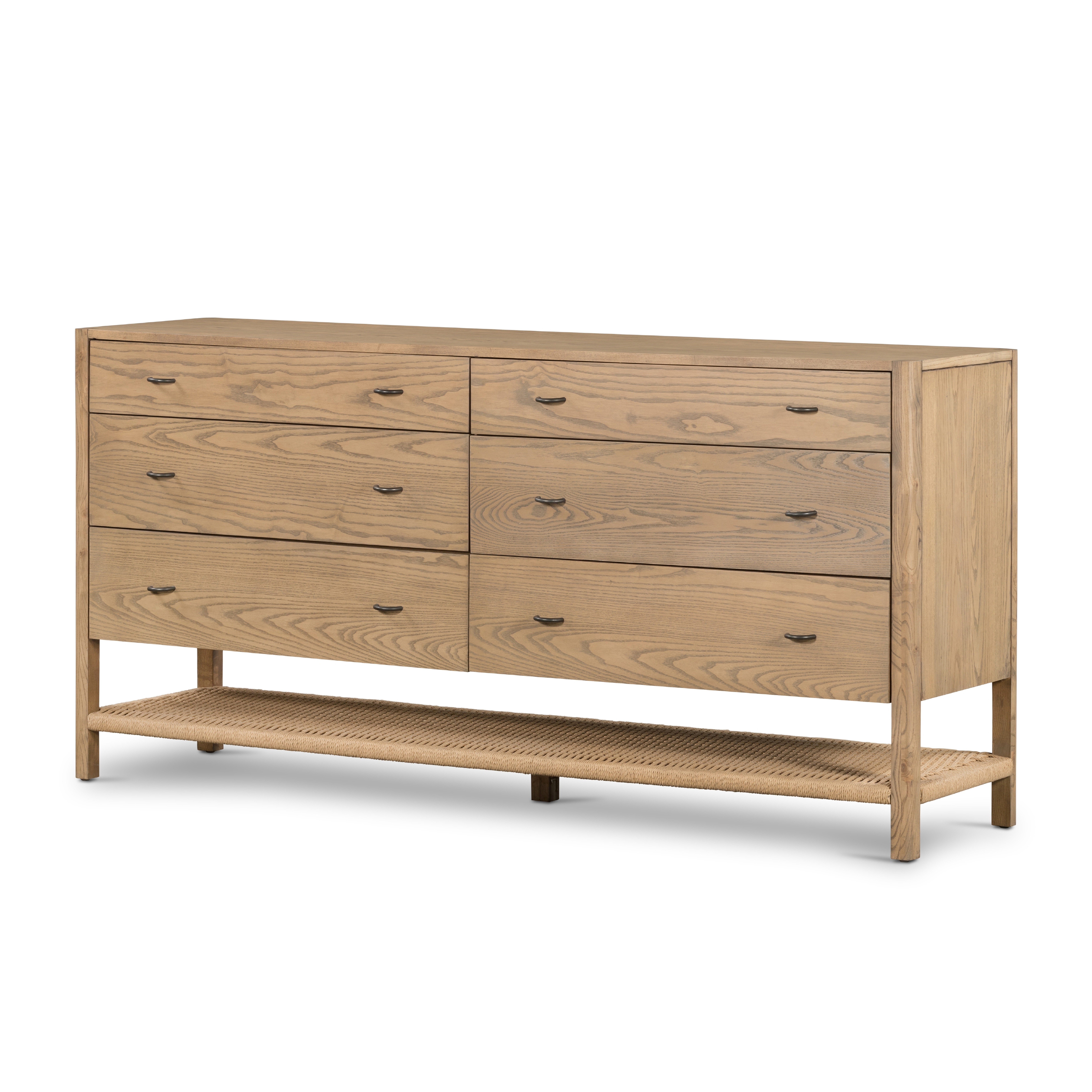 Zuma 6 Drawer Dresser-Dune Ash - Four Hands
