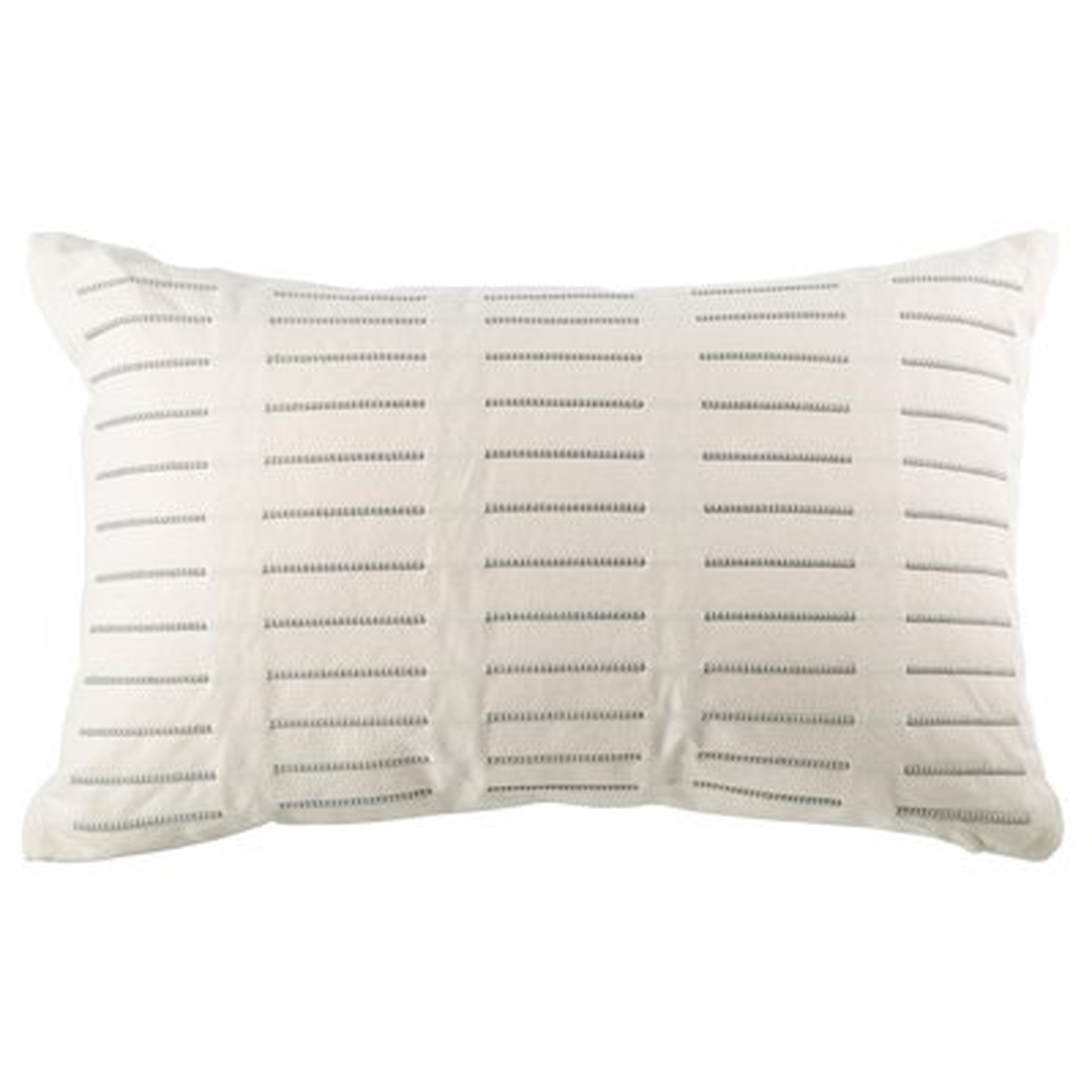 Khadijah Everyday Textured Rectangular Cotton Pillow Cover & Insert, 22" x 14" - Wayfair