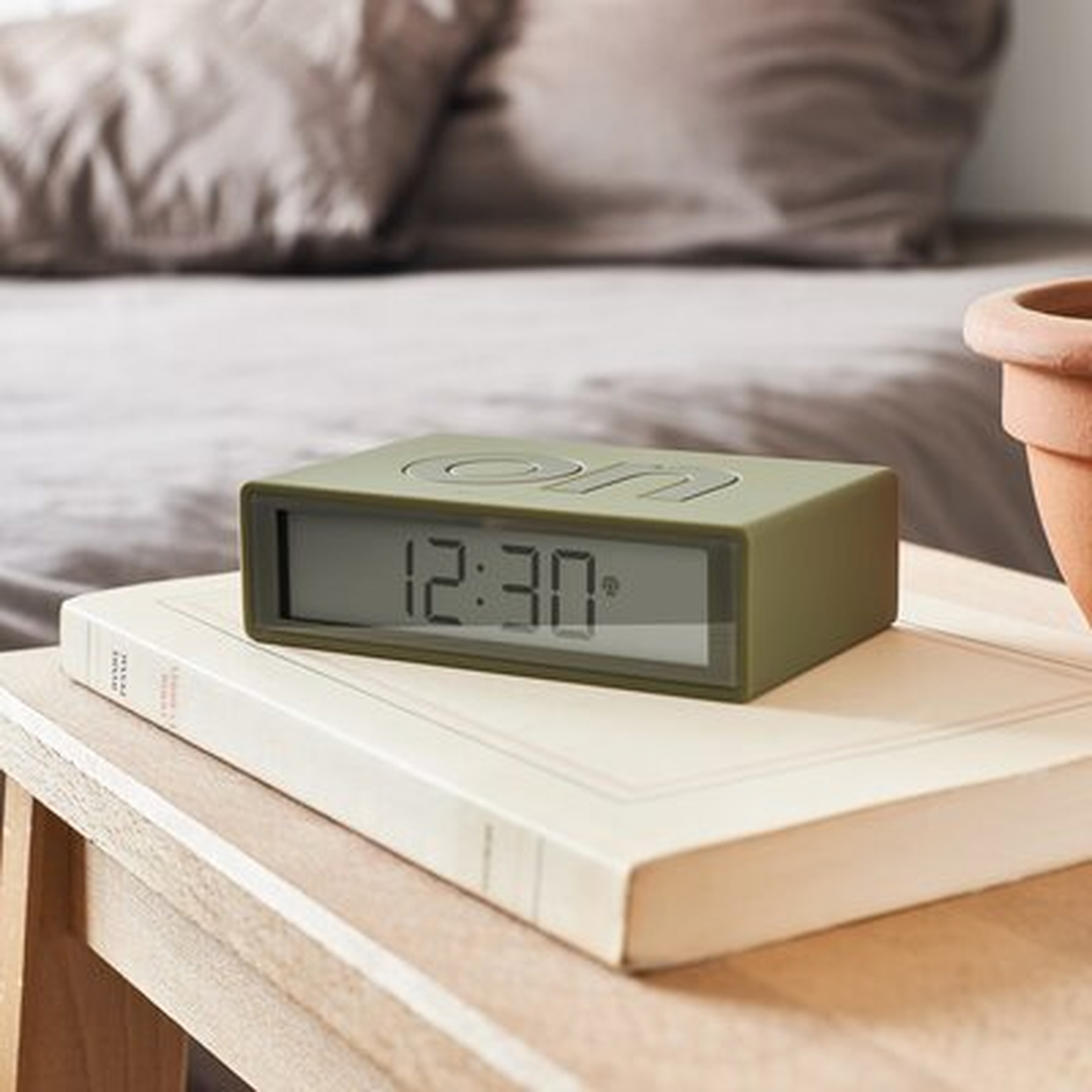 FLIP+ - Reversible LCD Alarm Clock - Wayfair