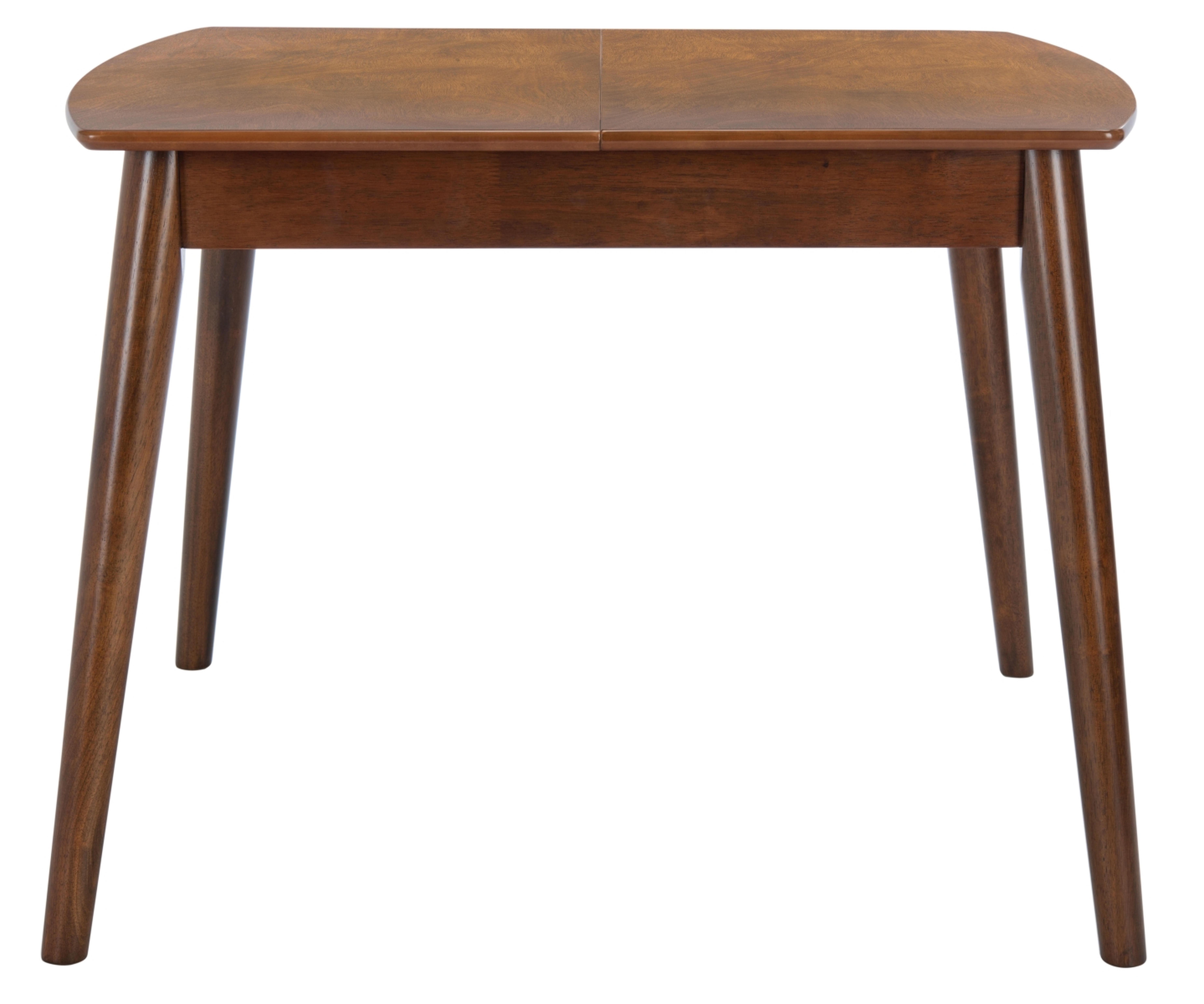 Varda Manual Extension Dining Table - Walnut - Safavieh - Safavieh