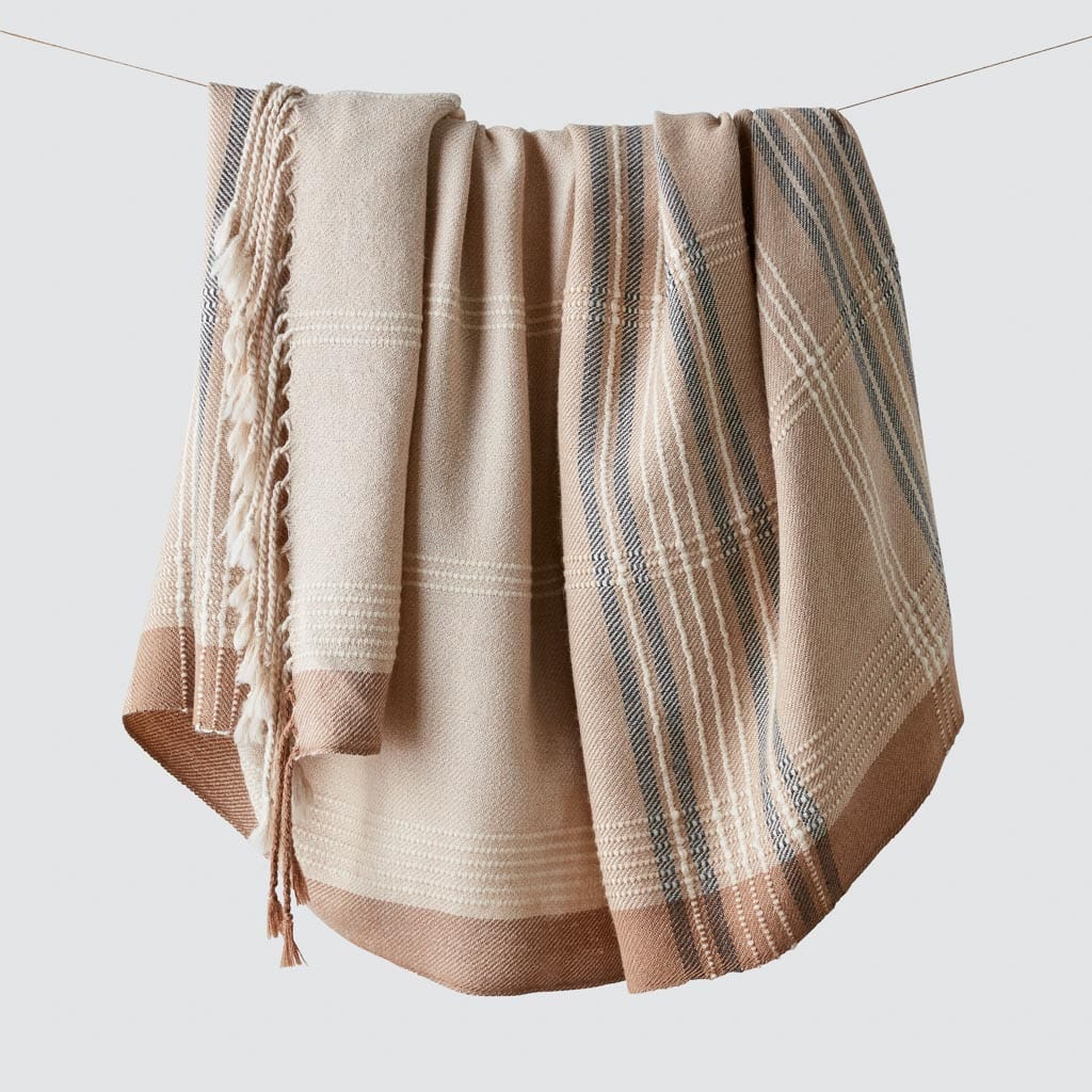 The Citizenry Primavera Alpaca Throw | Sand - The Citizenry