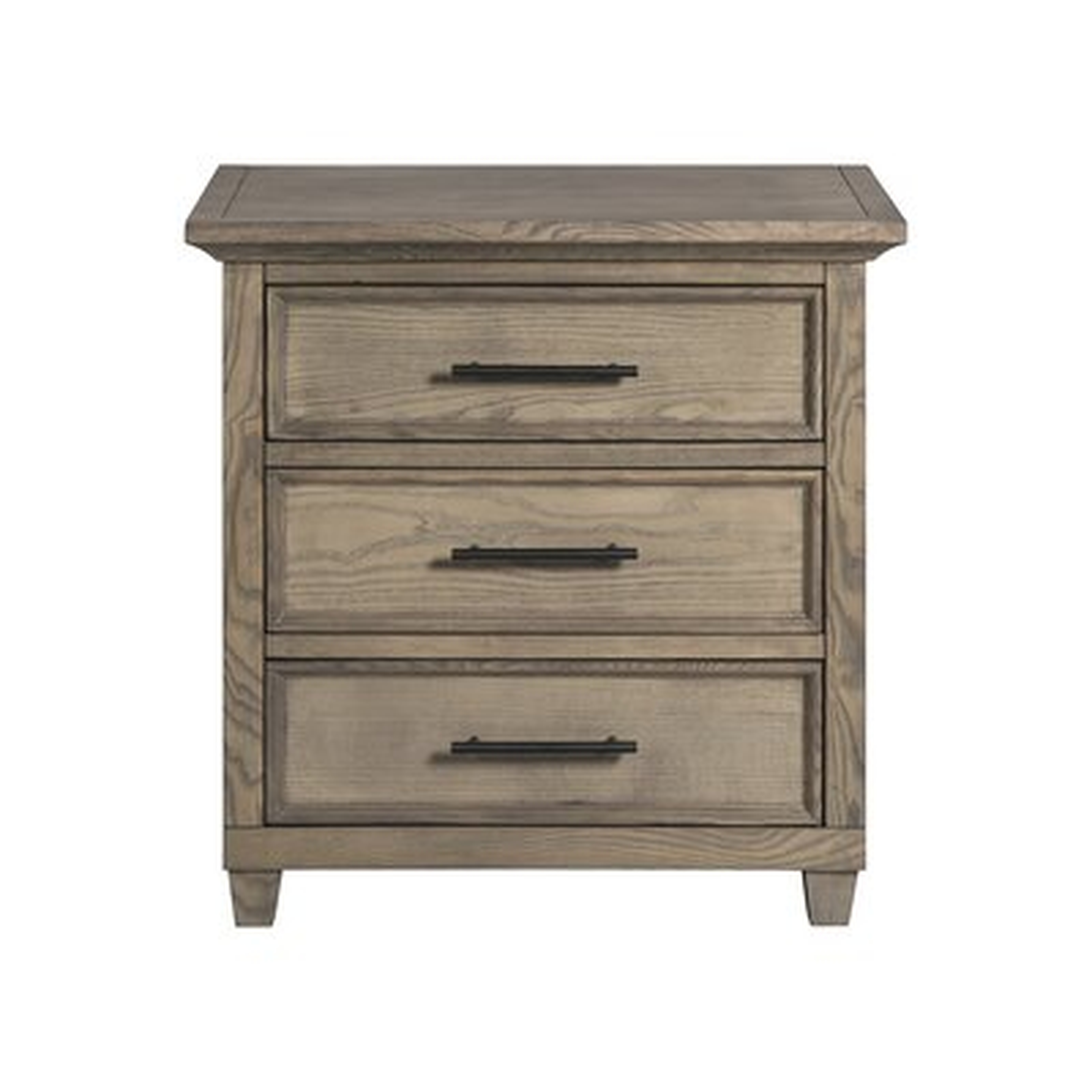 Letterly 3 Drawer Nightstand - Wayfair